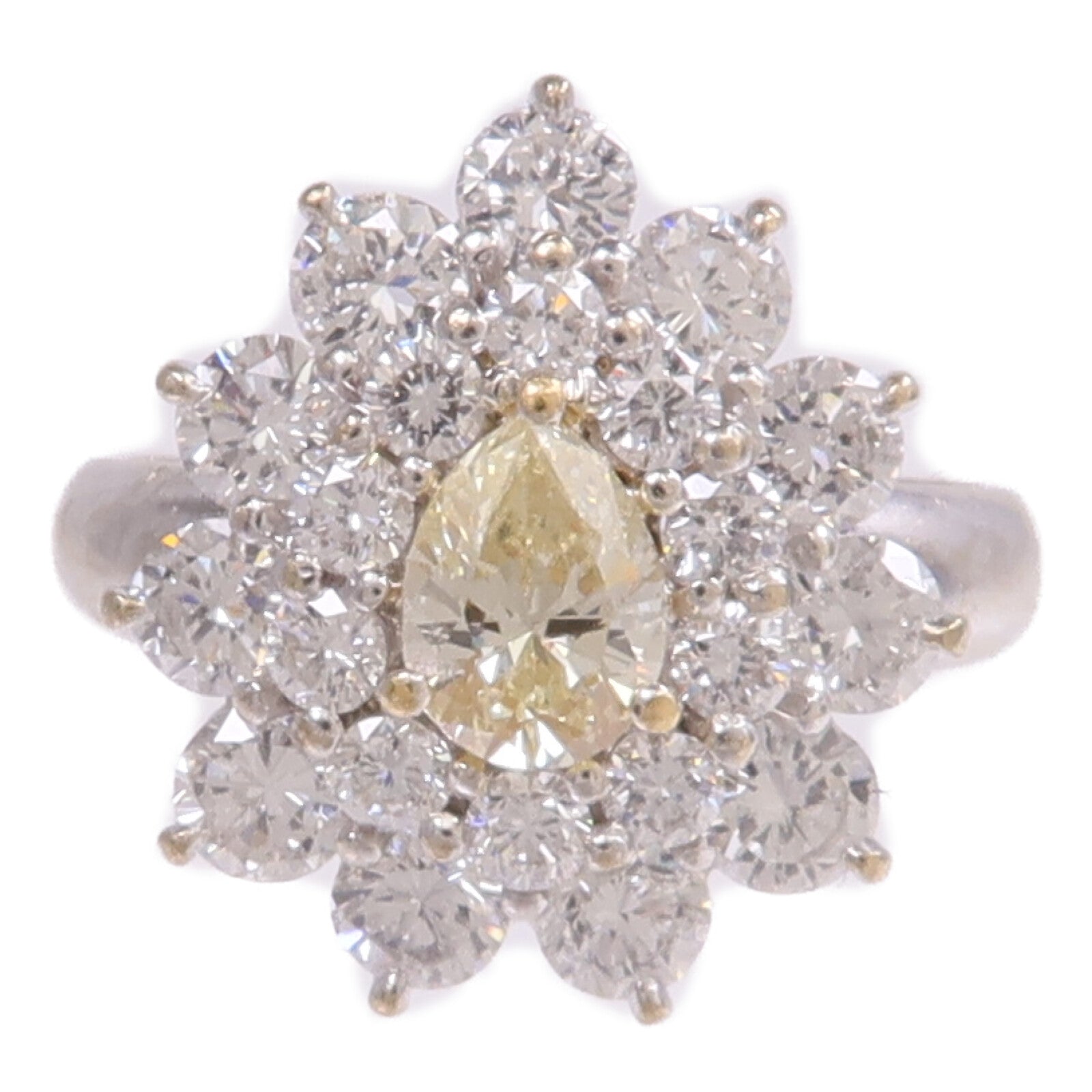 JEWELRY 18K白金Diamond Ring鑽石戒指US#4.25