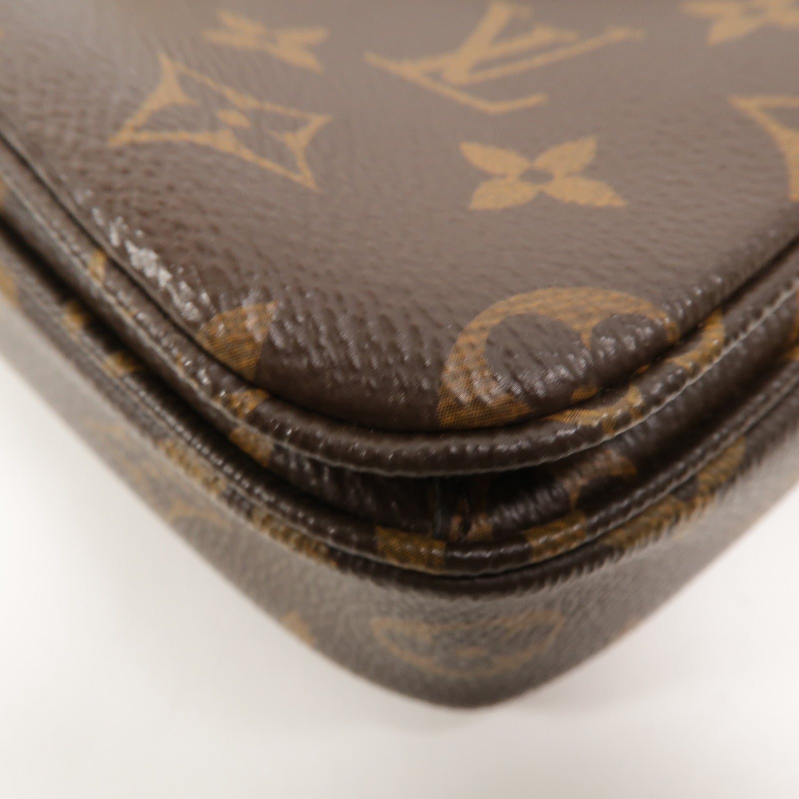 LOUIS VUITTON Monogram Pochette Metis MM手挽肩背兩用袋棕色