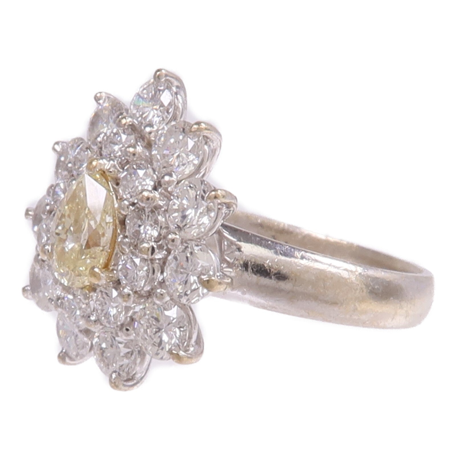 JEWELRY 18K白金Diamond Ring鑽石戒指US#4.25