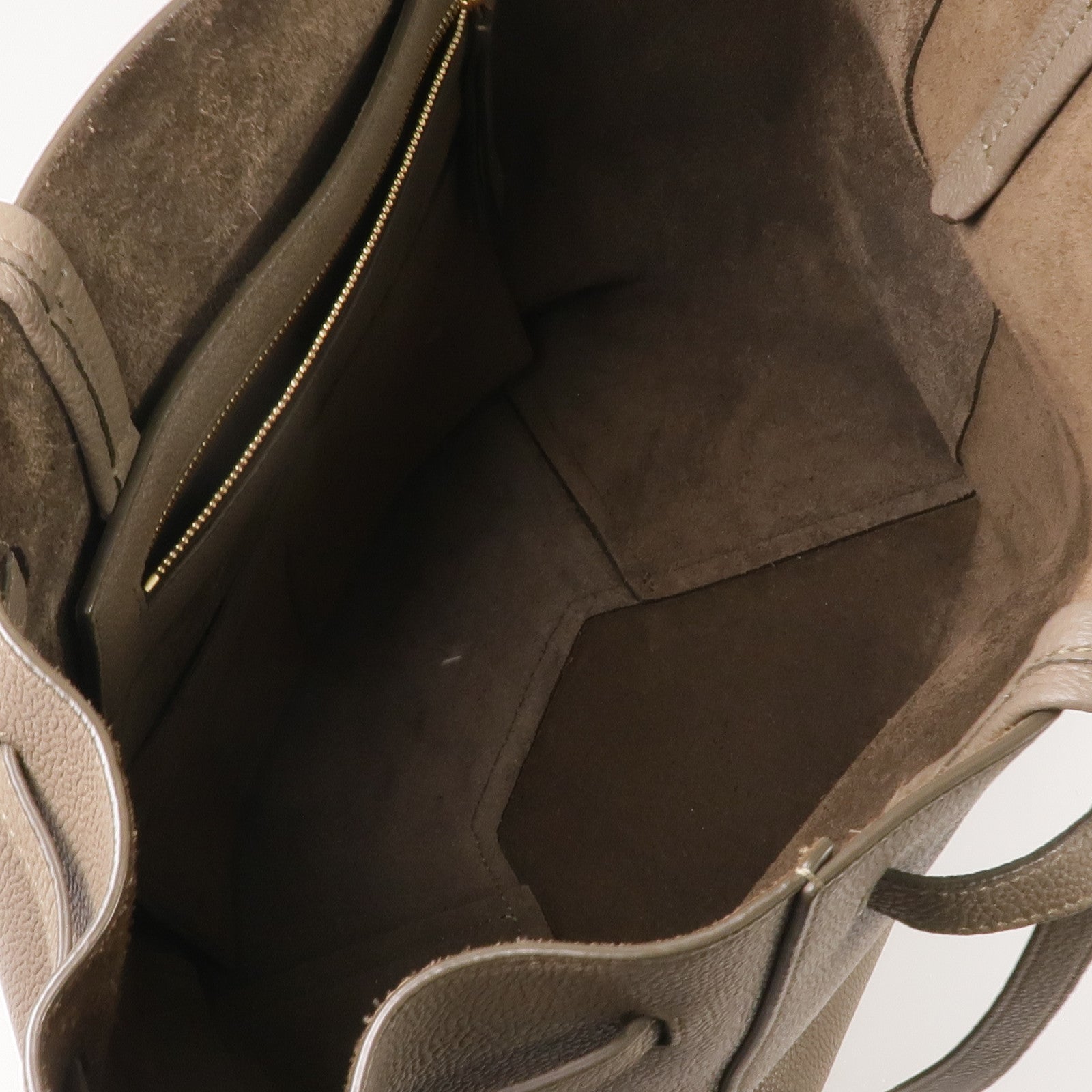 CELINE 皮革Small Cabas Phantom金扣肩背袋/手挽袋