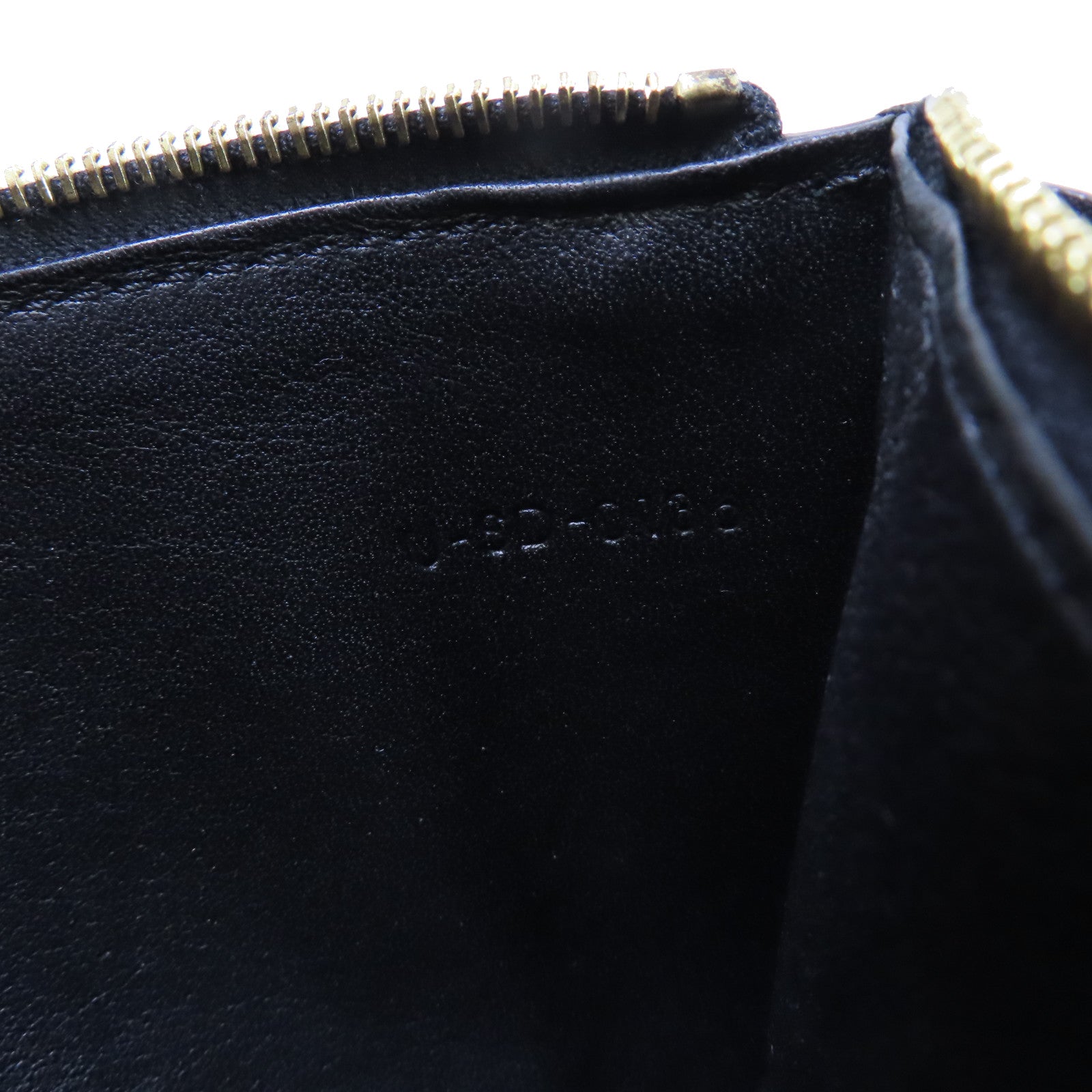 CELINE 牛皮皮革Wallet On Chain Shoulder Bag金扣鏈帶肩背袋黑色