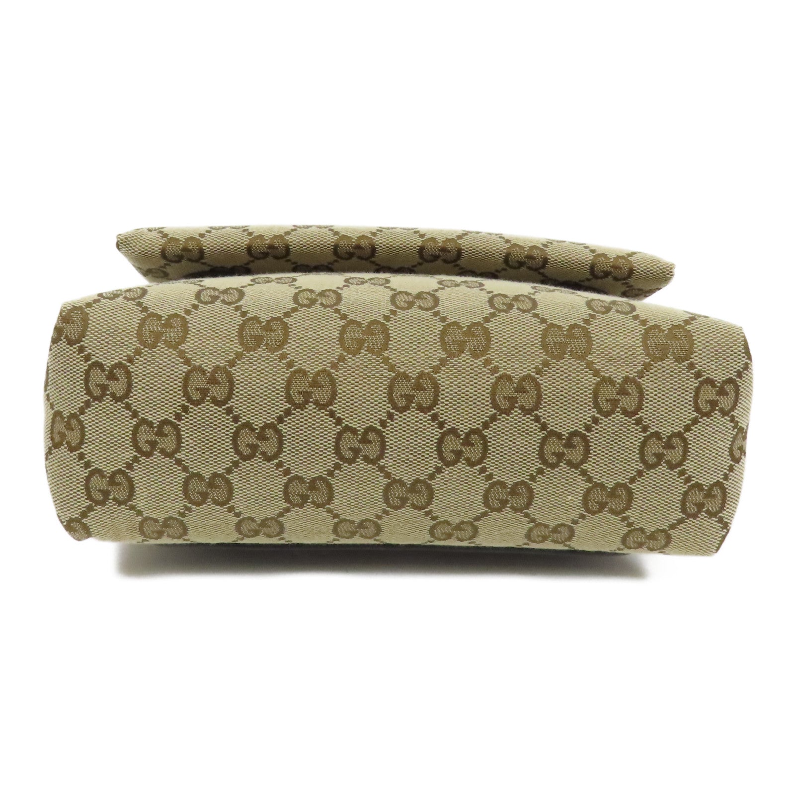 GUCCI 帆布Small Crossbody Bag銀扣肩背袋