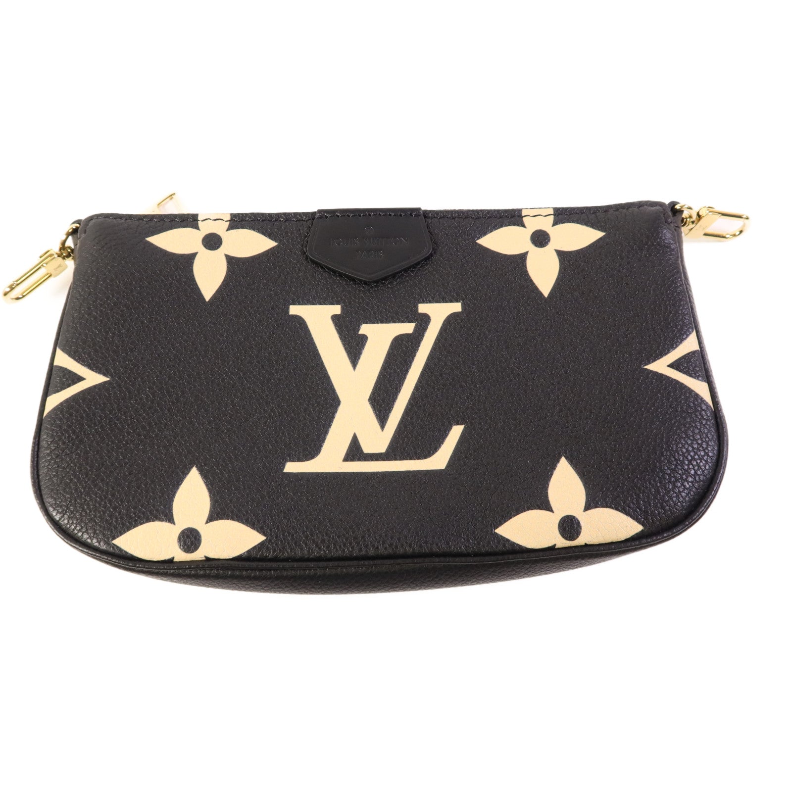 LOUIS VUITTON Monogram Empriente Multi Pochette Accessoires金扣手挽肩背兩用袋