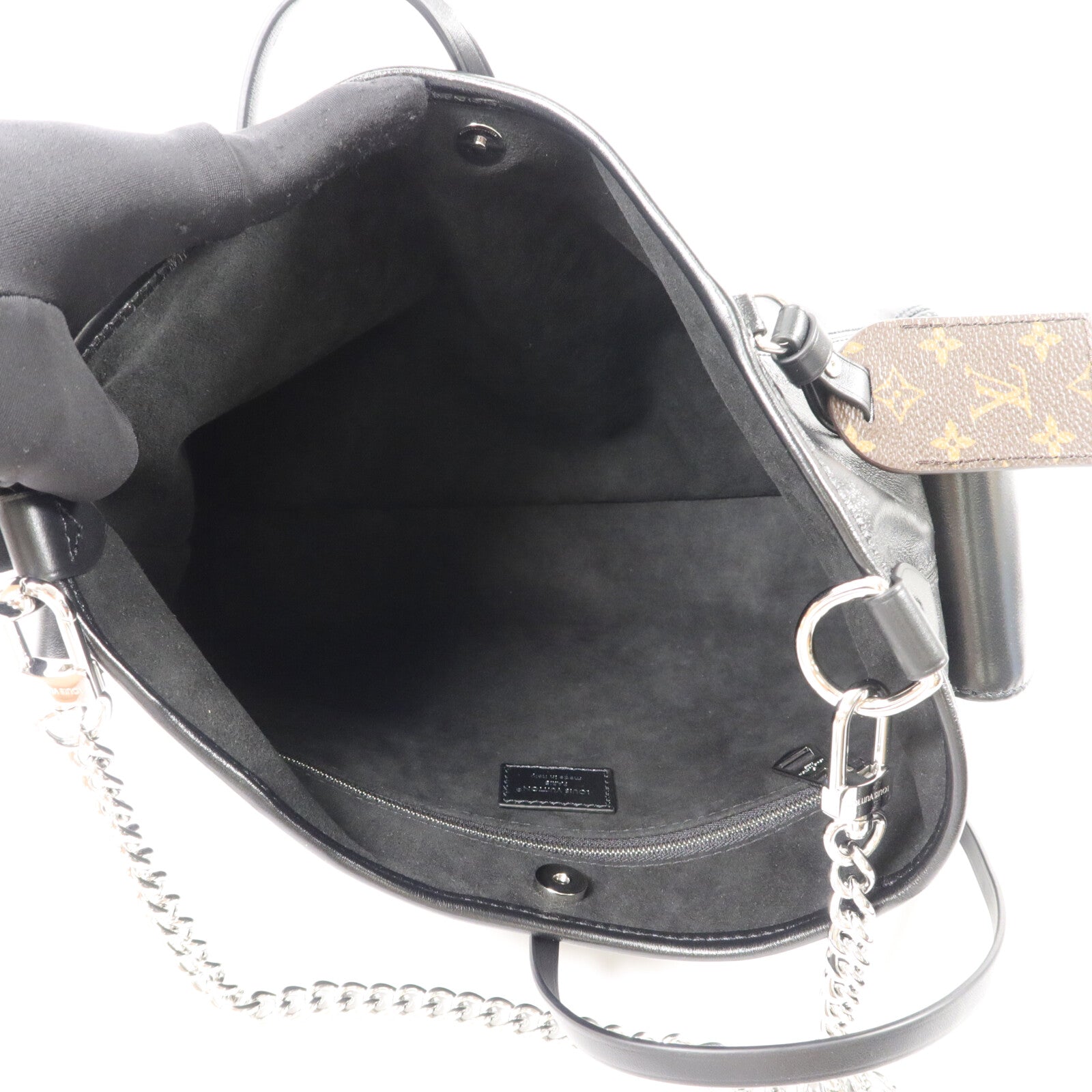 LOUIS VUITTON 羊皮皮革Carry All Vibe PM手挽肩背兩用袋