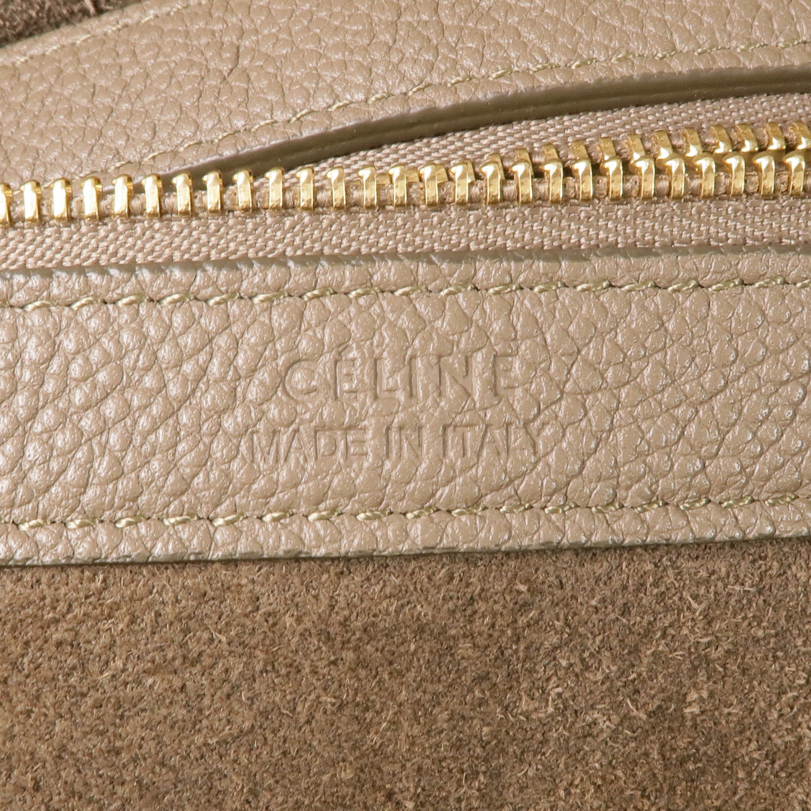 CELINE 皮革Small Cabas Phantom金扣肩背袋/手挽袋