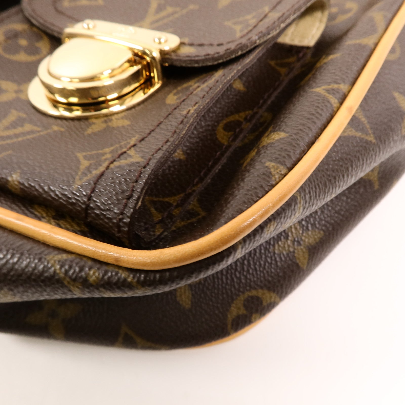 LOUIS VUITTON Monogram Hudson GM金扣肩背袋