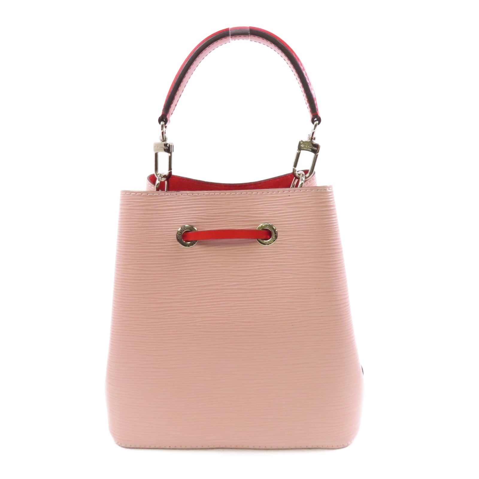 LOUIS VUITTON 【激減優惠】Epi Neo Noe BB銀扣手挽肩背兩用袋粉紅色/Rose Ballerine