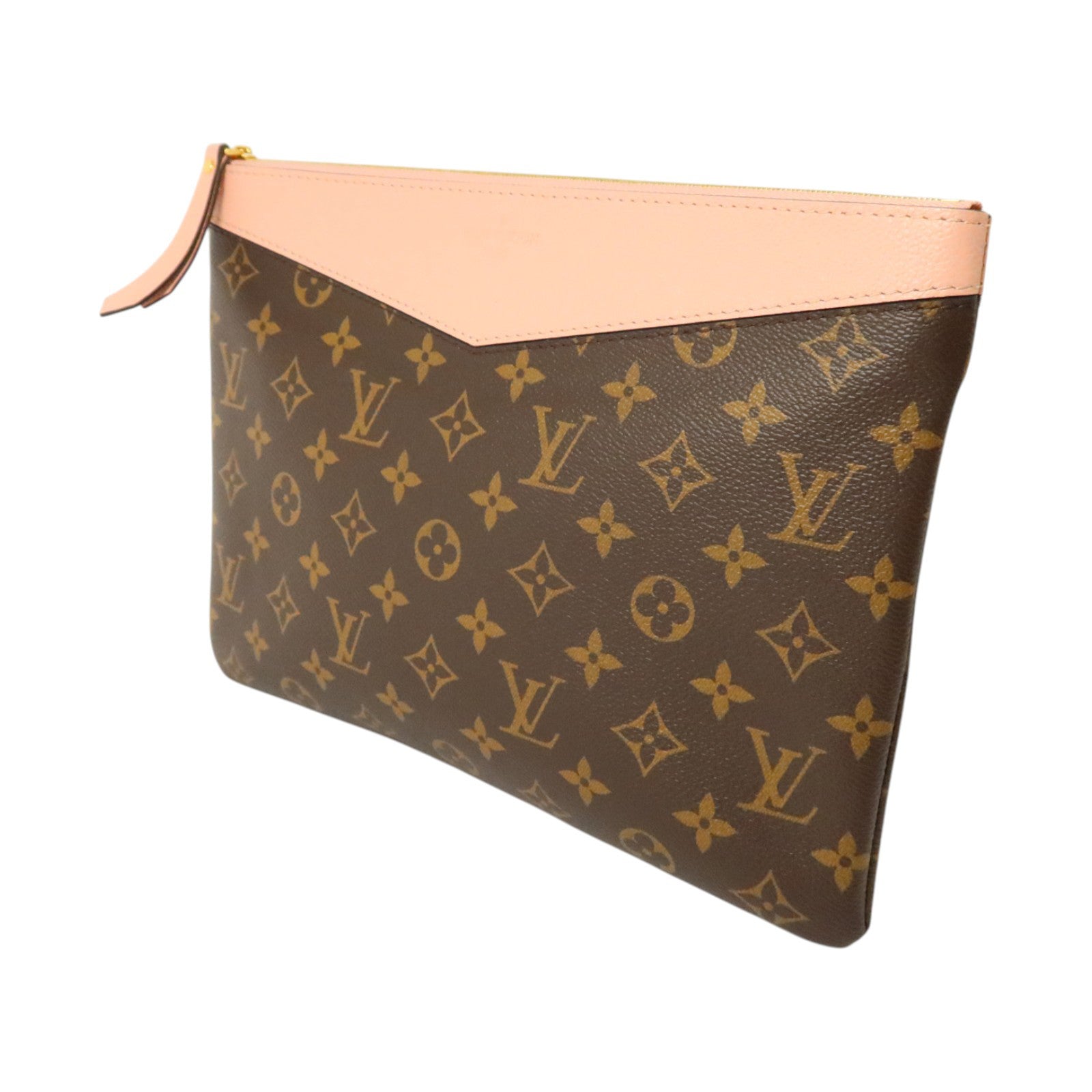 LOUIS VUITTON Monogram Daily Pouch金扣手拿包