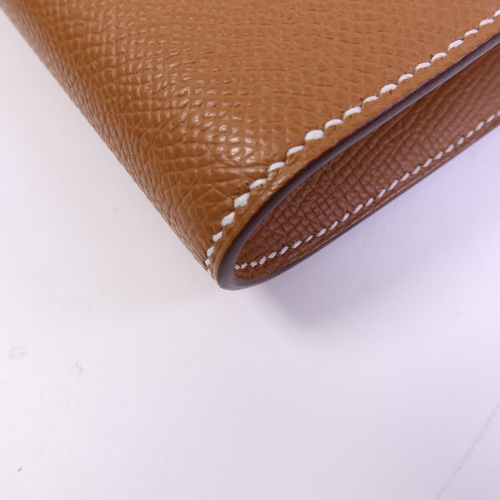 HERMES Epsom皮革Constance To Go金扣肩背袋Gold