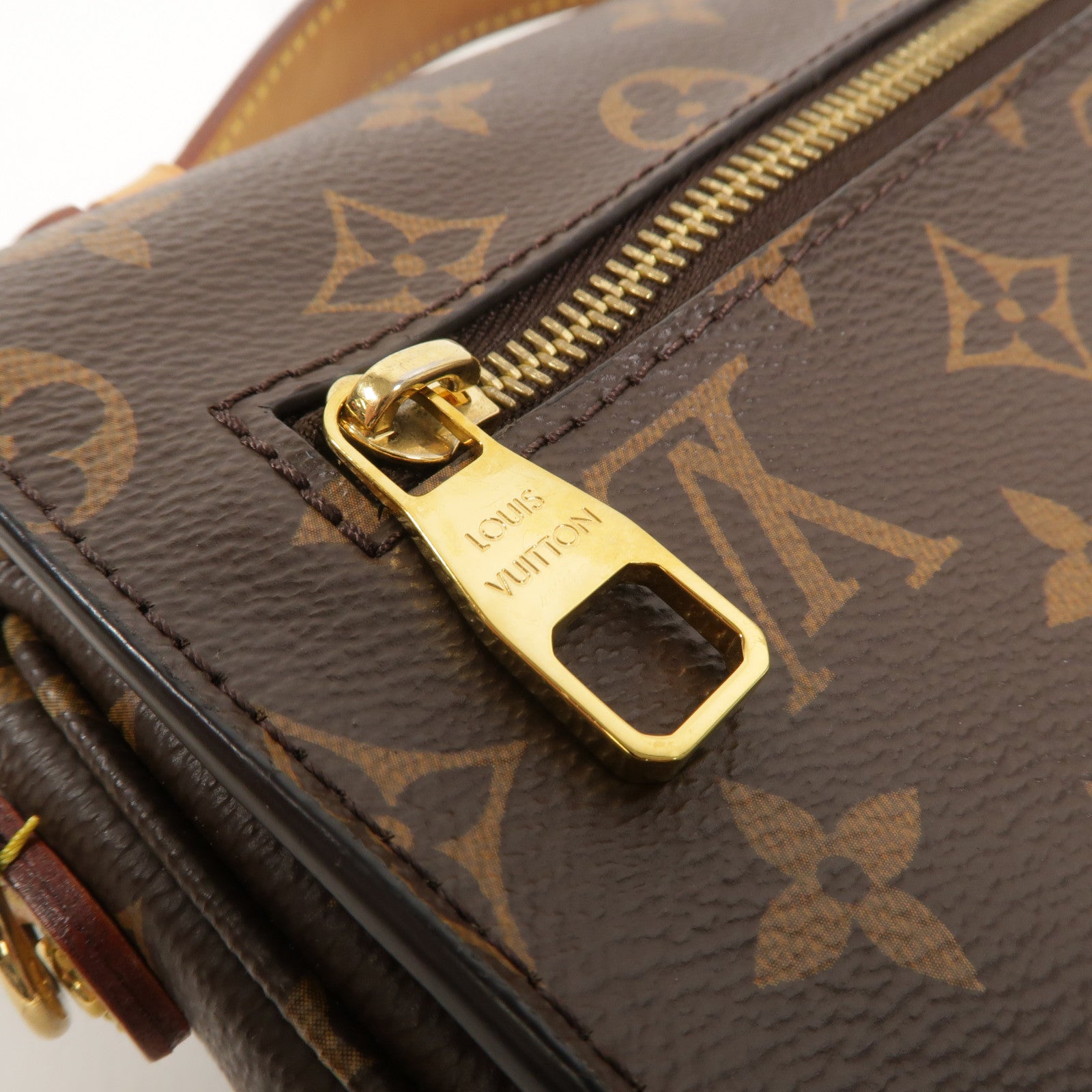 LOUIS VUITTON Monogram Pochette Metis MM手挽肩背兩用袋棕色