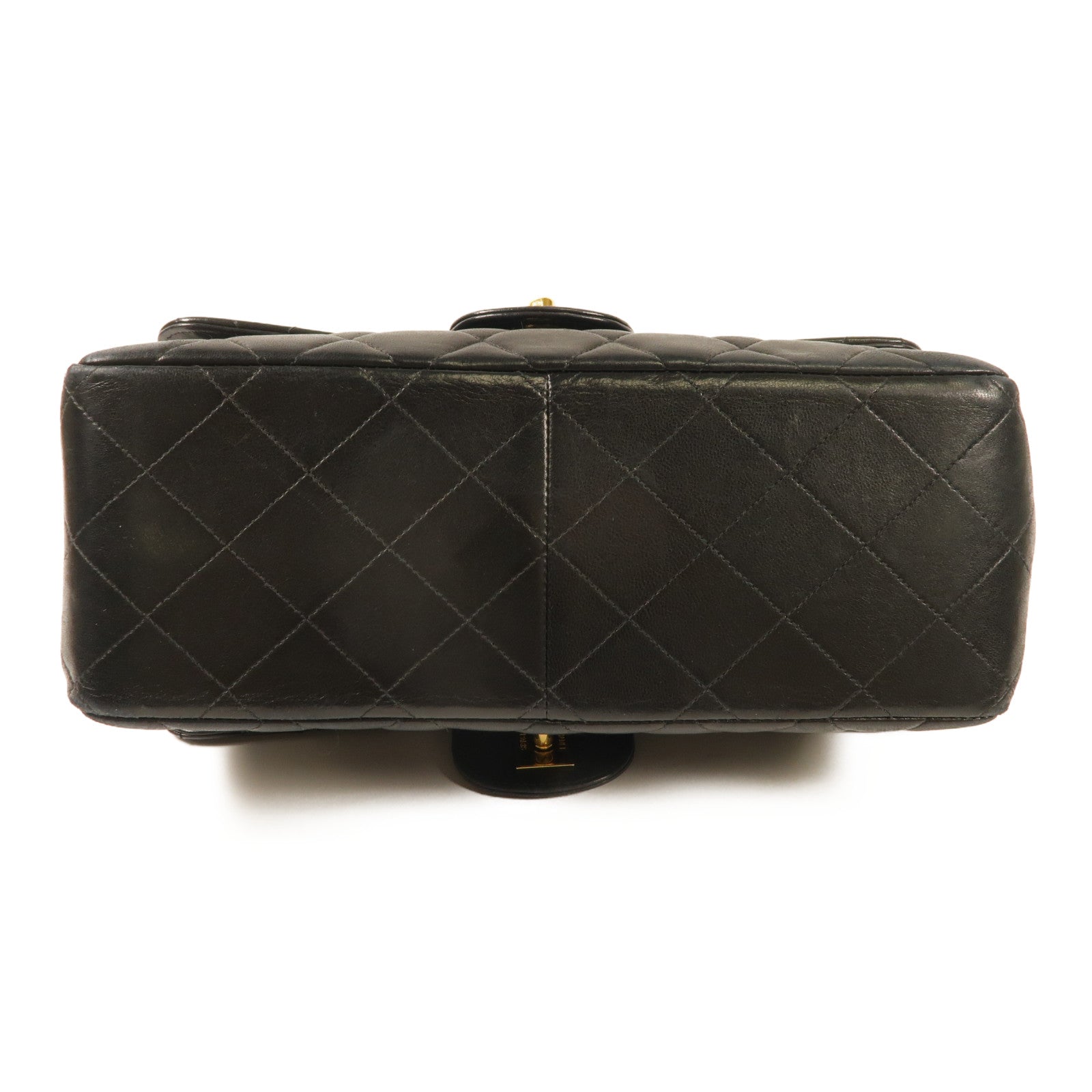 CHANEL 羊皮皮革Vintage Chain Shoulder Bag金扣肩背袋