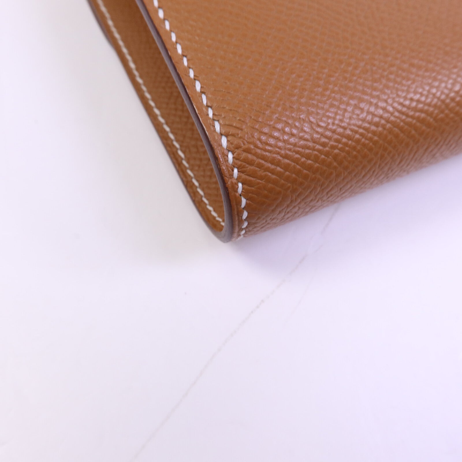 HERMES Epsom皮革Constance To Go金扣肩背袋Gold
