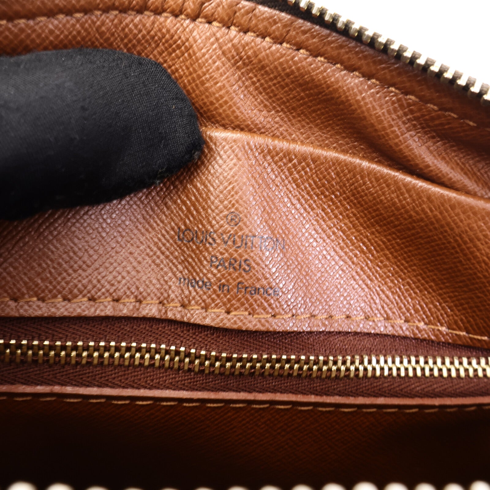 LOUIS VUITTON Monogram Nile金扣肩背袋
