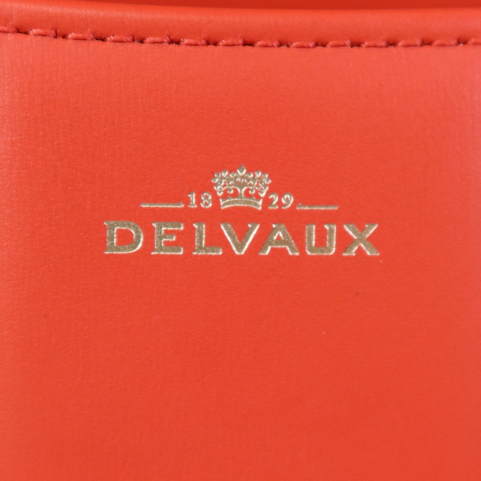 Delvaux 牛皮皮革Brillant Mini銀扣手挽肩背兩用袋