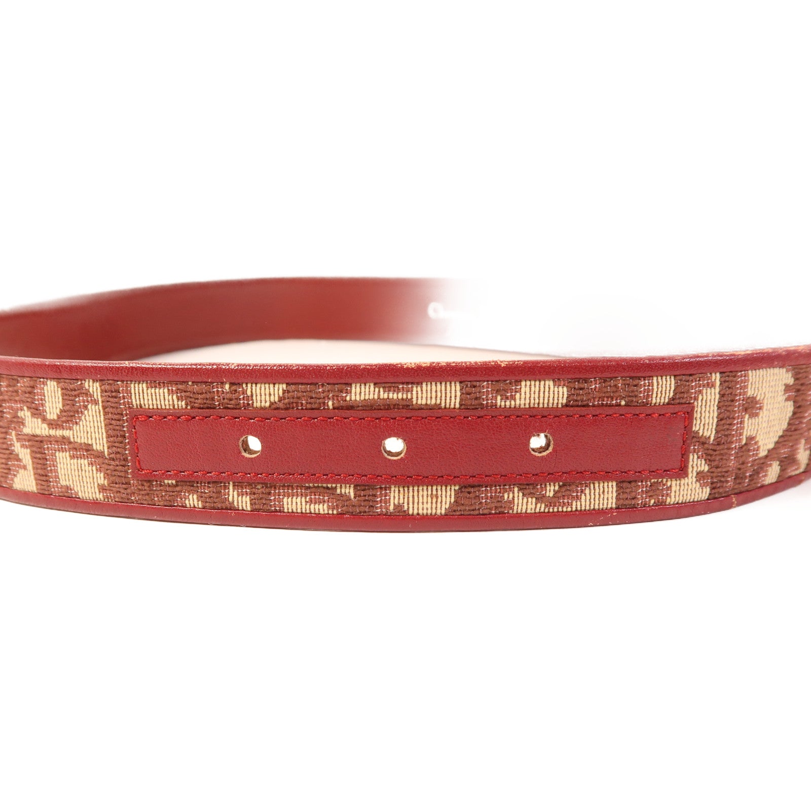 Dior 帆布/皮革Belt皮帶