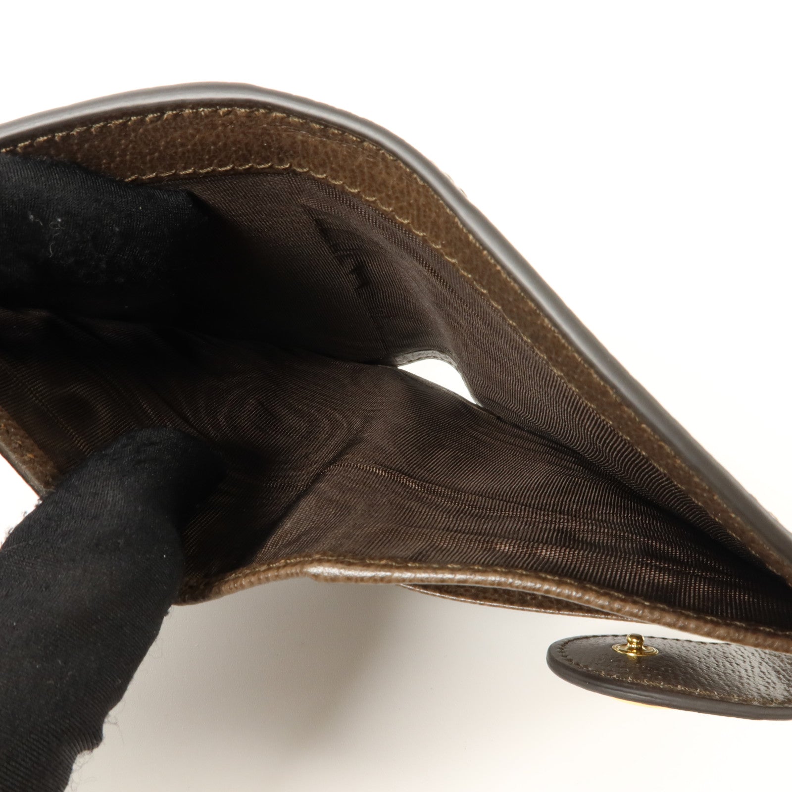 GUCCI 塗層帆布Ophidia Wallet Medium金扣錢包