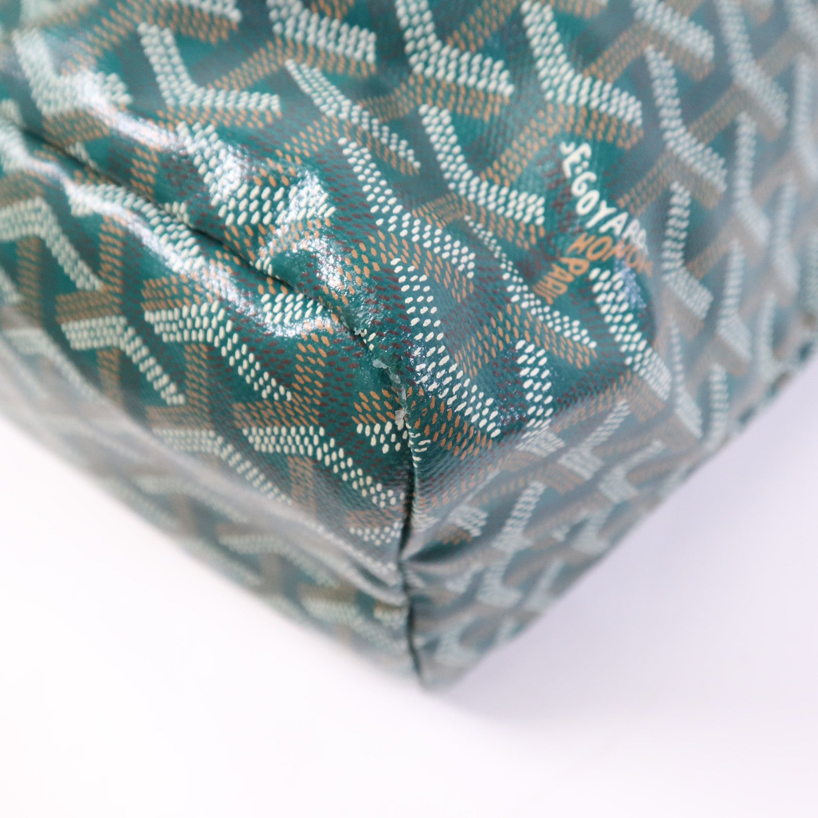 GOYARD 塗層帆布Saint Louis PM銀扣手挽袋