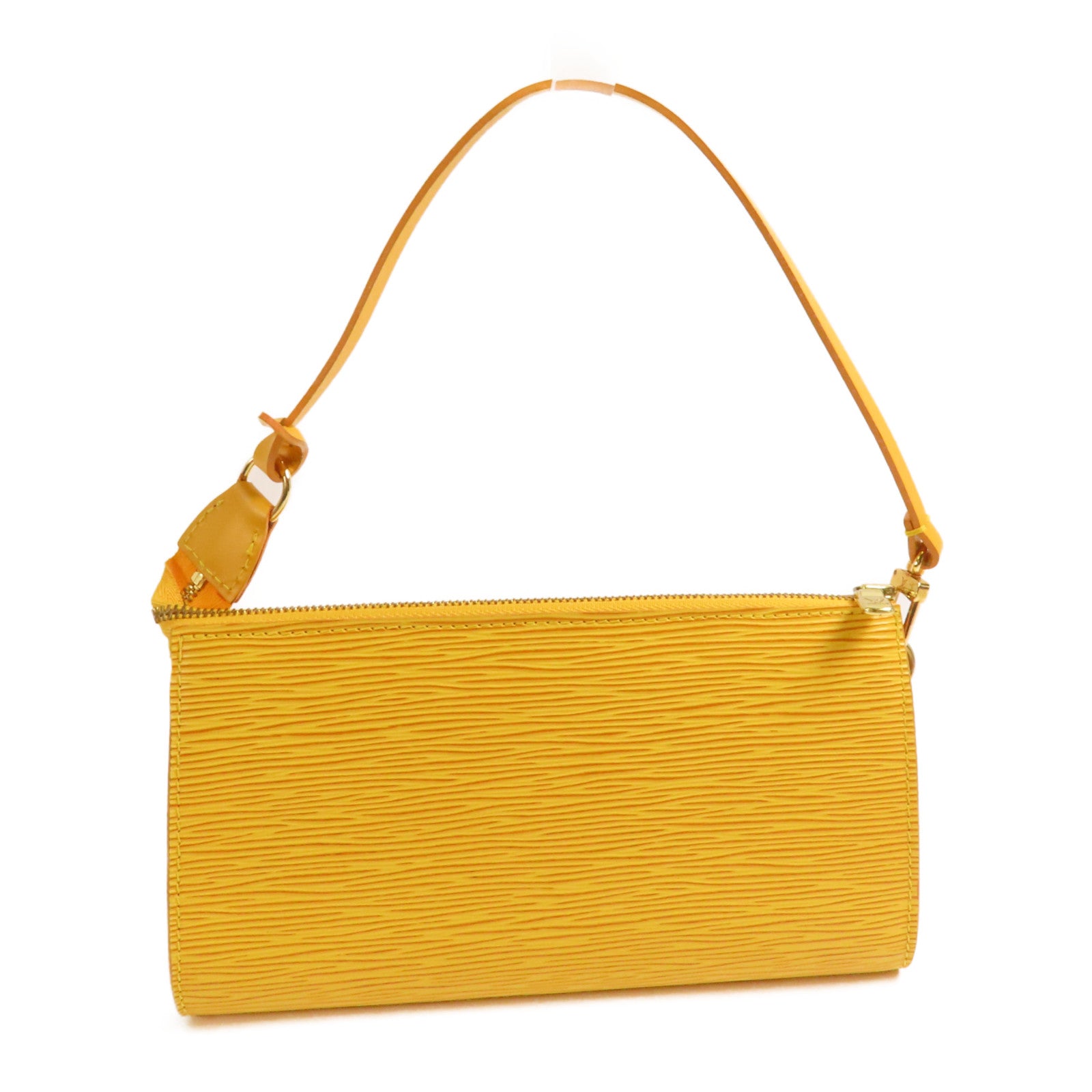 LOUIS VUITTON Epi Pochette Accessories Pouch金扣手挽袋