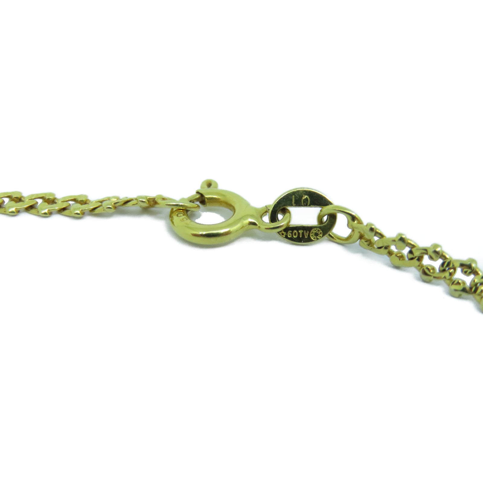 JEWELRY 【激減優惠】18K黃金Necklace 10.73g項鍊紅色/銀色