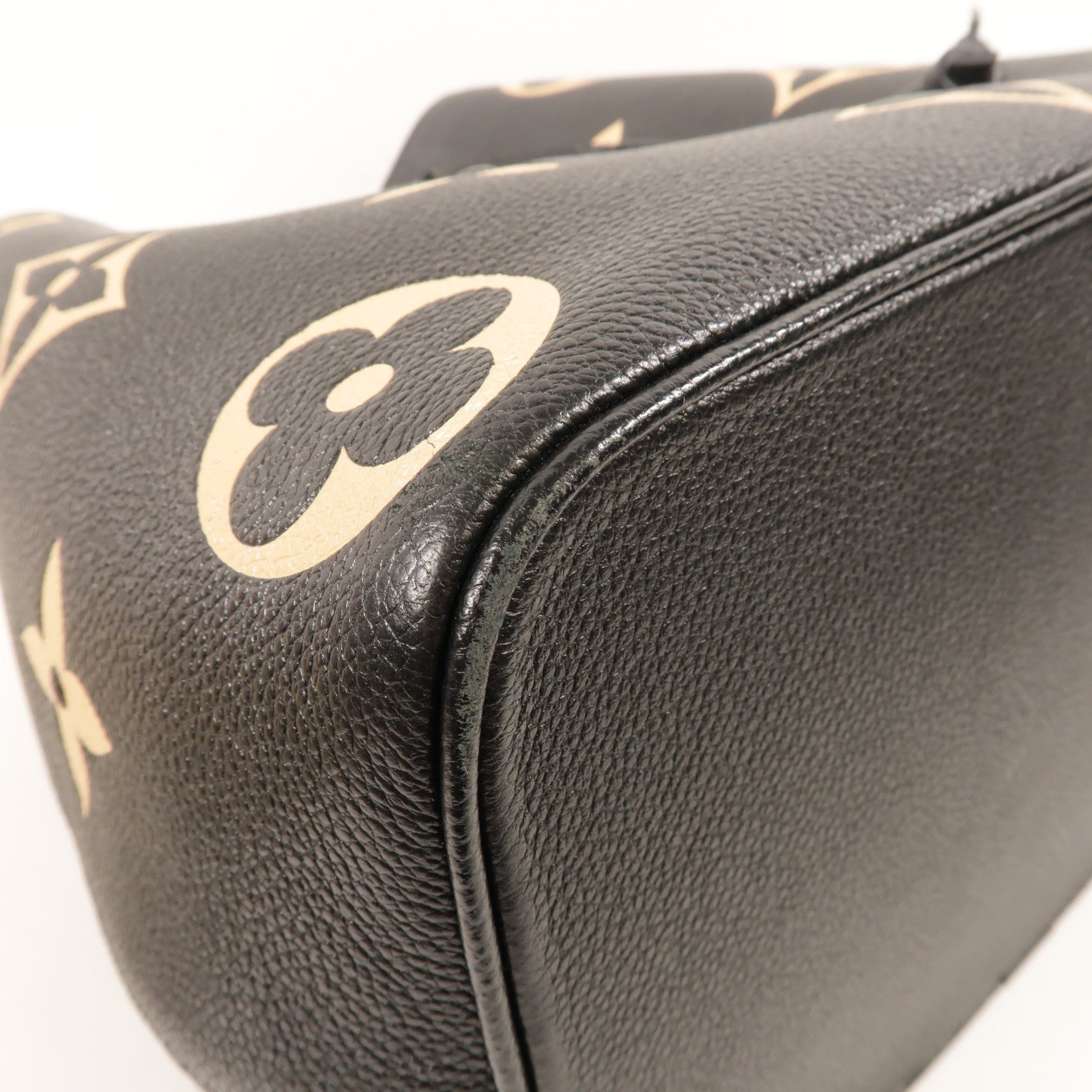 LOUIS VUITTON Monogram Empreinte Bicolor Neo Noe MM金扣手挽肩背兩用袋