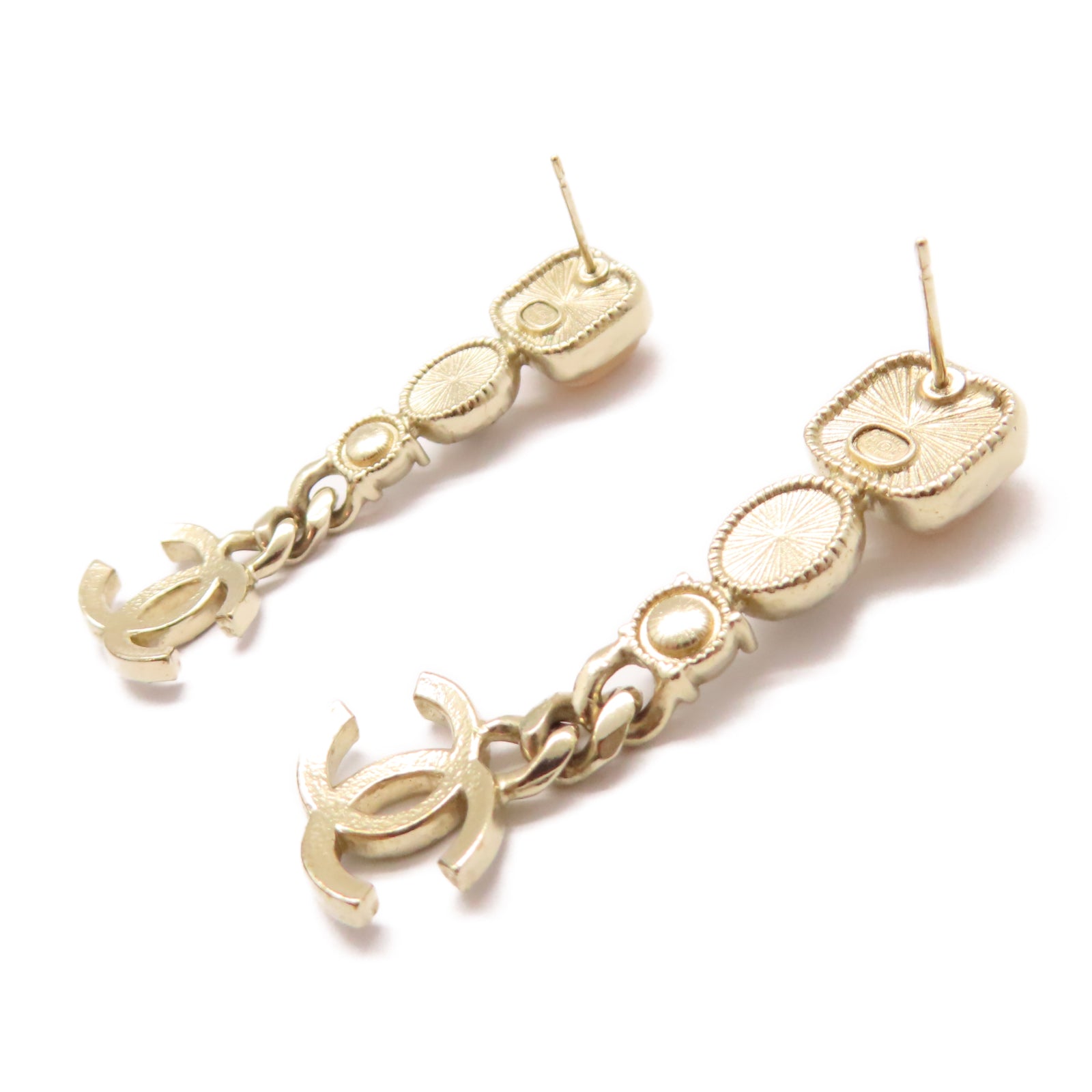CHANEL 【激減優惠】金屬Earring耳環金色