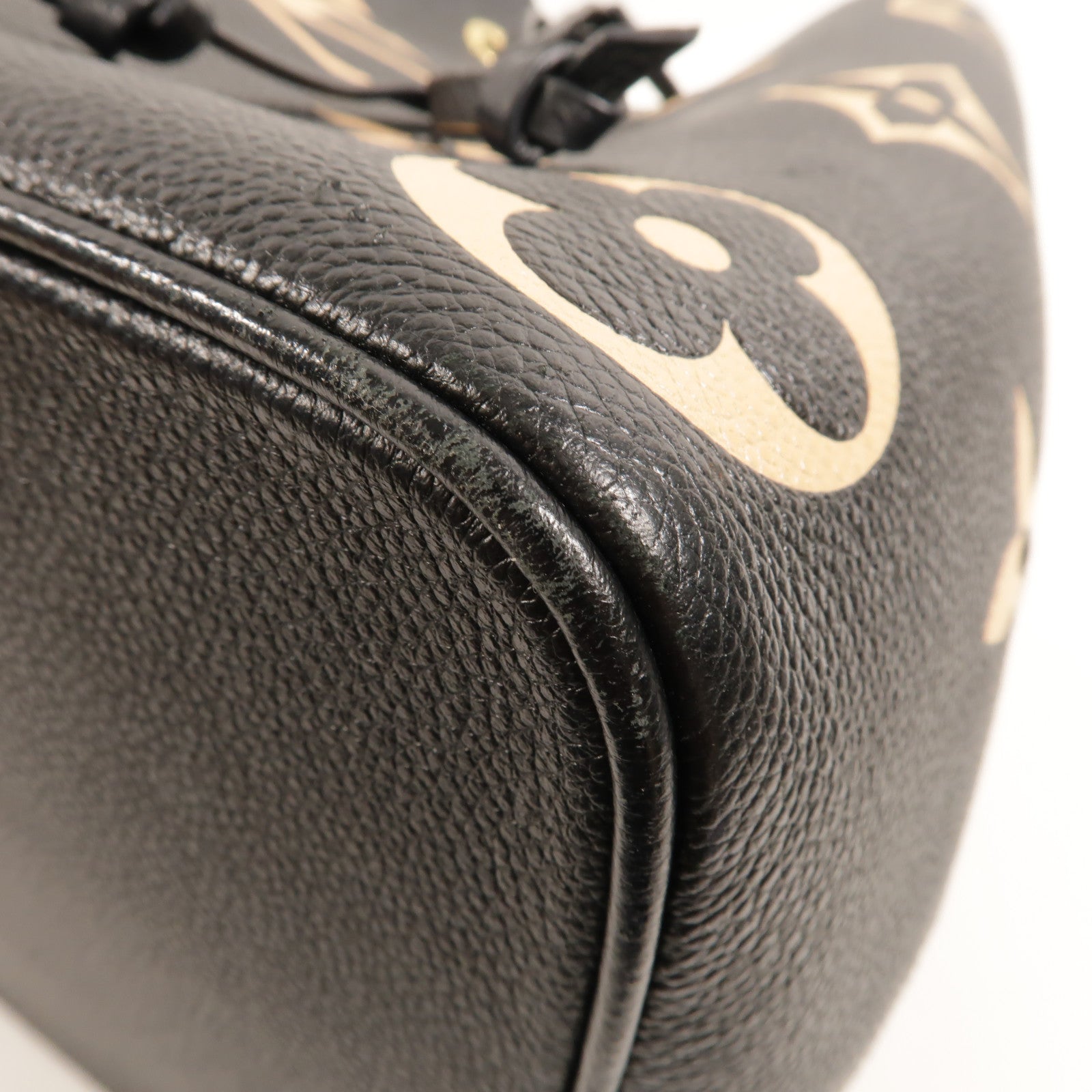 LOUIS VUITTON Monogram Empreinte Bicolor Neo Noe MM金扣手挽肩背兩用袋