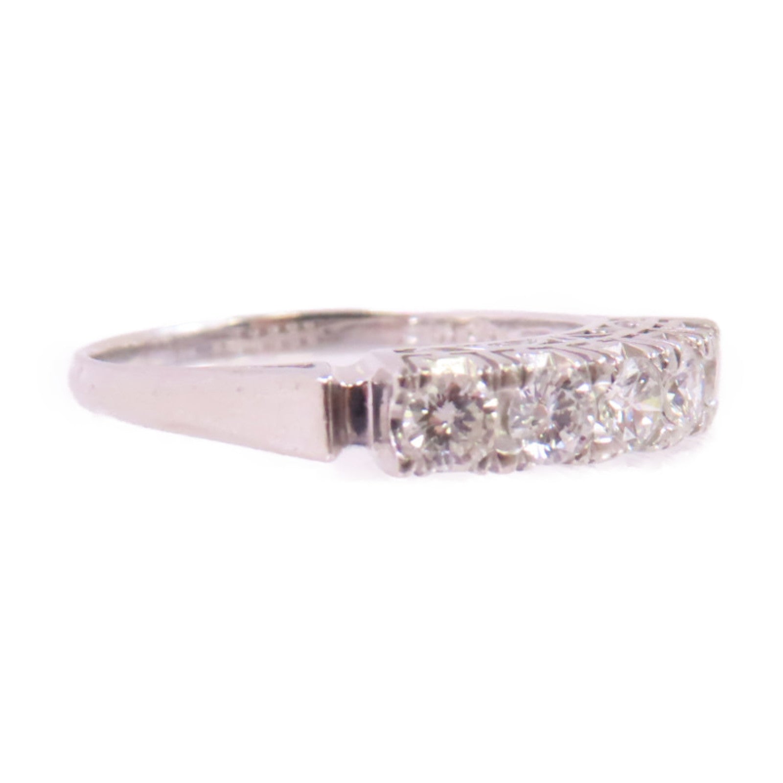 Jewelry Diamond Ring US#8.75 Platinum