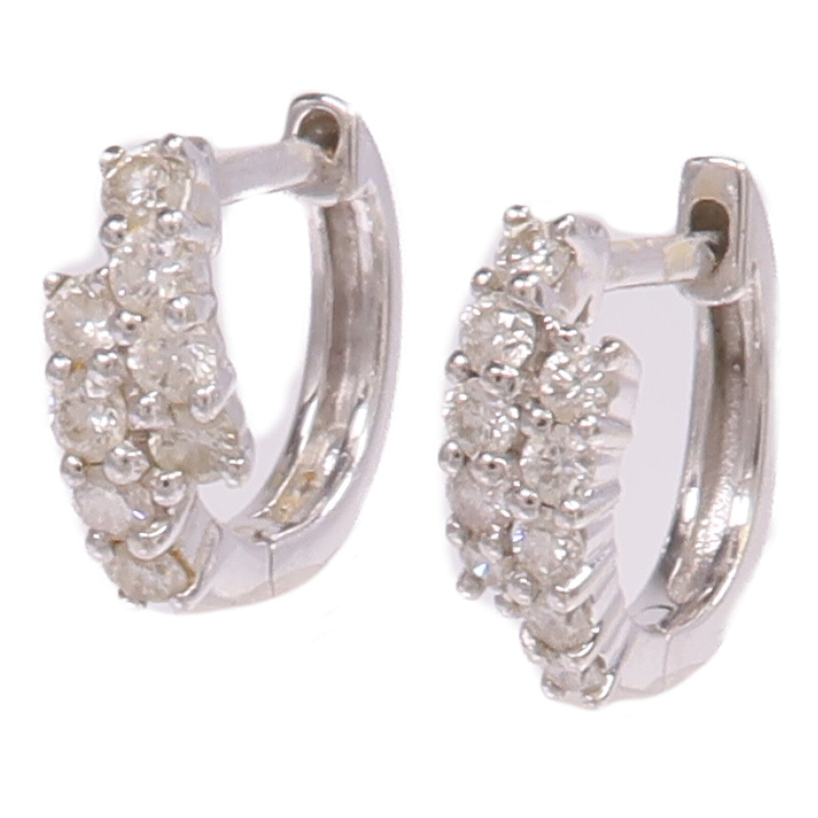 JEWELRY 18K白金Diamond Earrings鑽石耳環