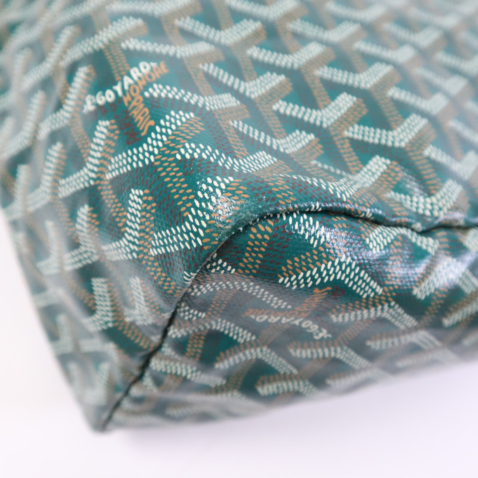 GOYARD 塗層帆布Saint Louis PM銀扣手挽袋