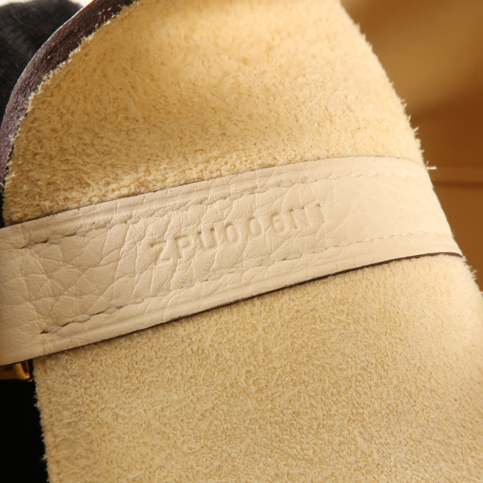 HERMES Clemence皮革Picotin MM金扣手挽袋Nata