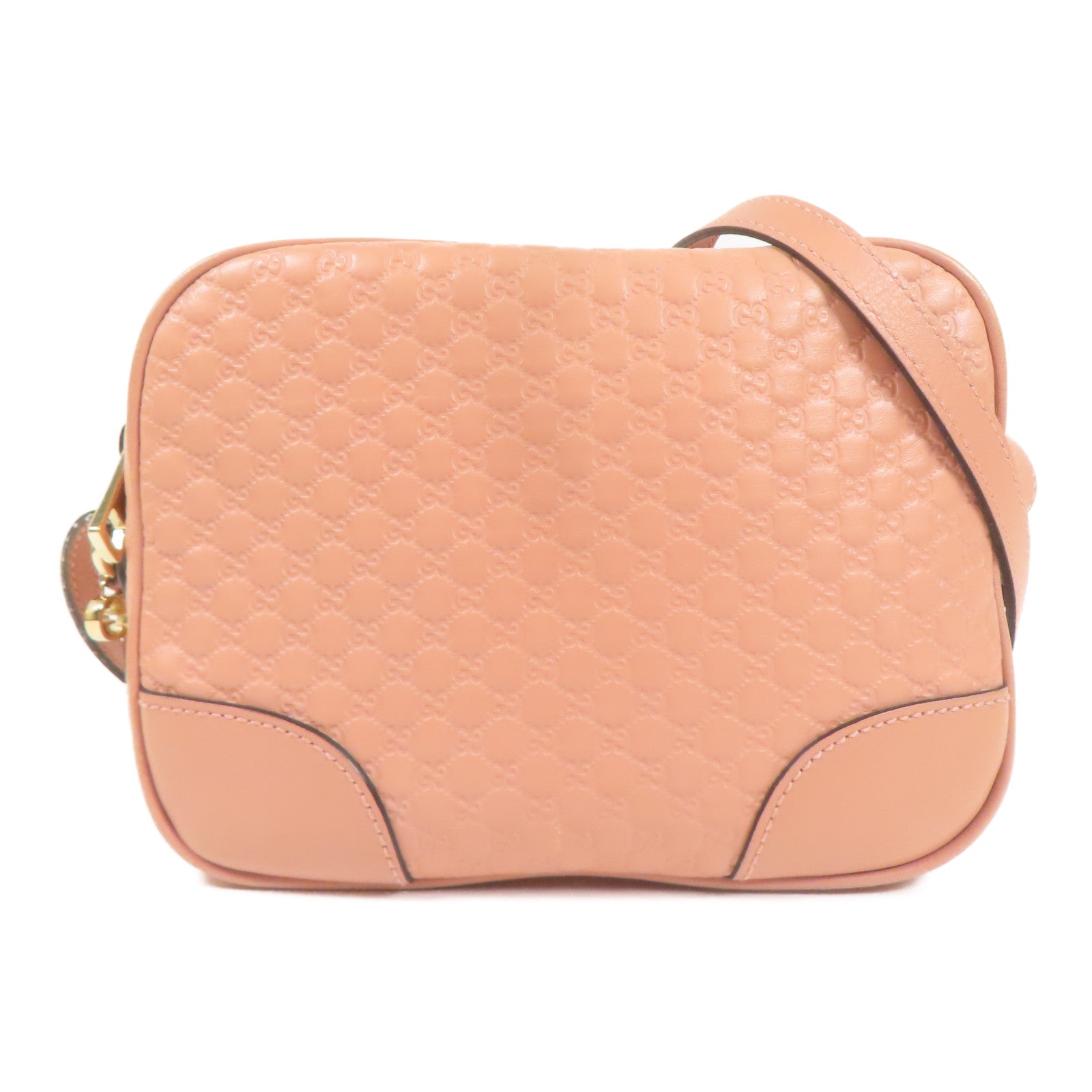 GUCCI 皮革Shoulder Bag金扣肩背袋