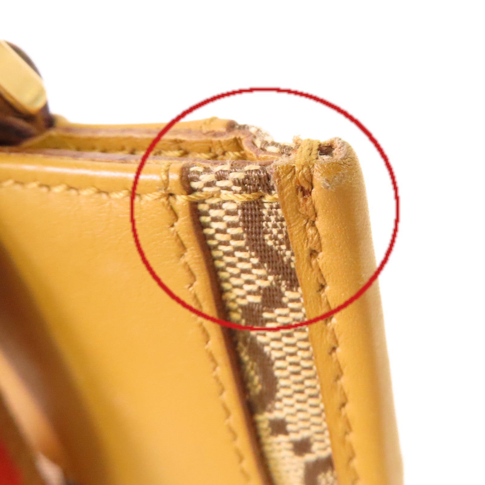 GUCCI GG帆布Shoulder Bag金扣肩背袋啡色