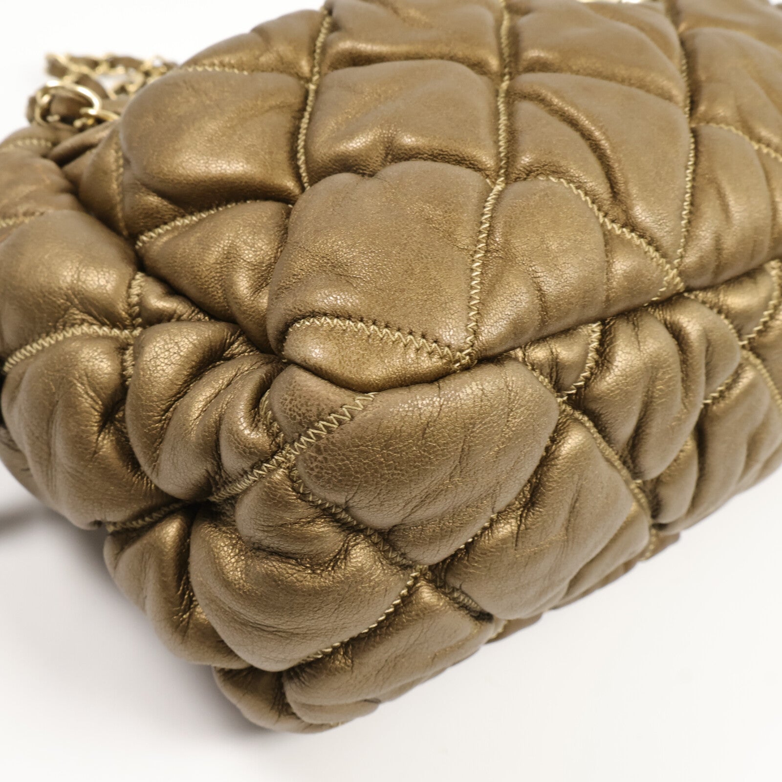 CHANEL 牛皮皮革Chain Shoulder Bag鏈帶肩背袋