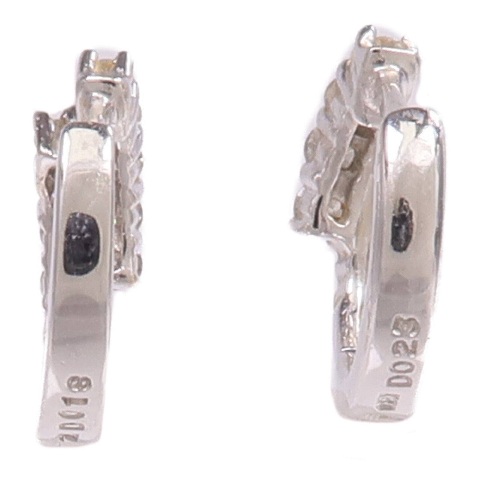 JEWELRY 18K白金Diamond Earrings鑽石耳環