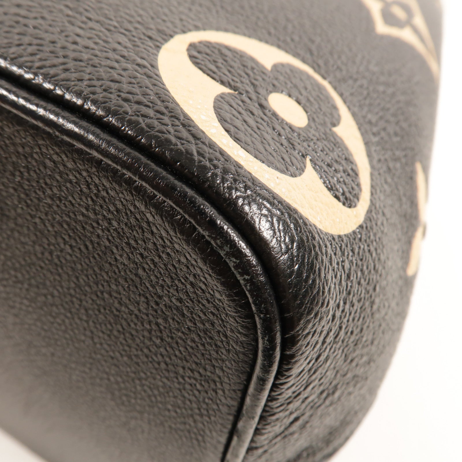LOUIS VUITTON Monogram Empreinte Bicolor Neo Noe MM金扣手挽肩背兩用袋