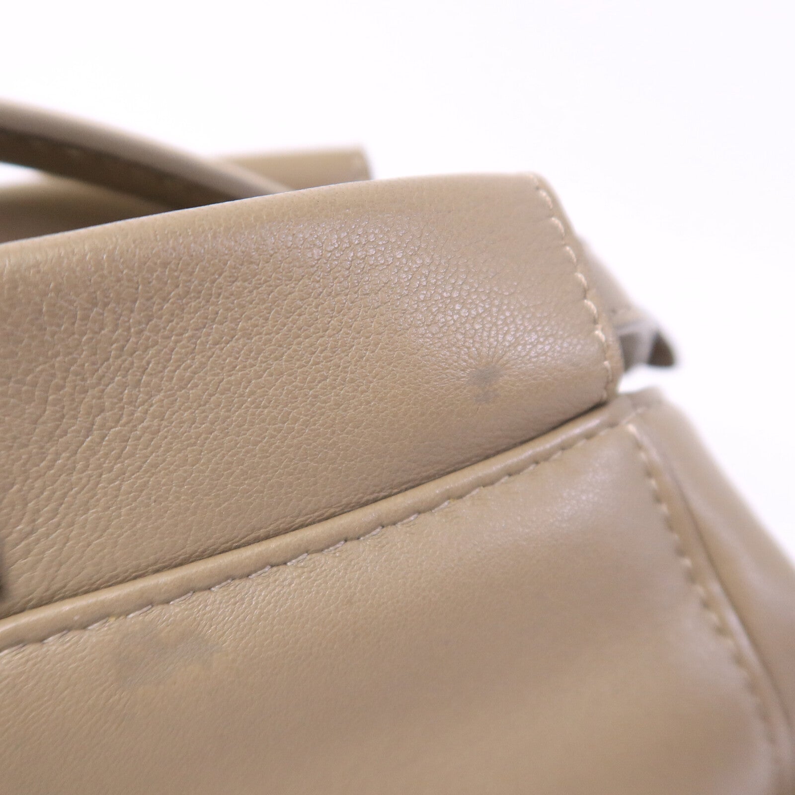 FENDI 牛皮皮革Peekaboo Mini手挽肩背兩用袋