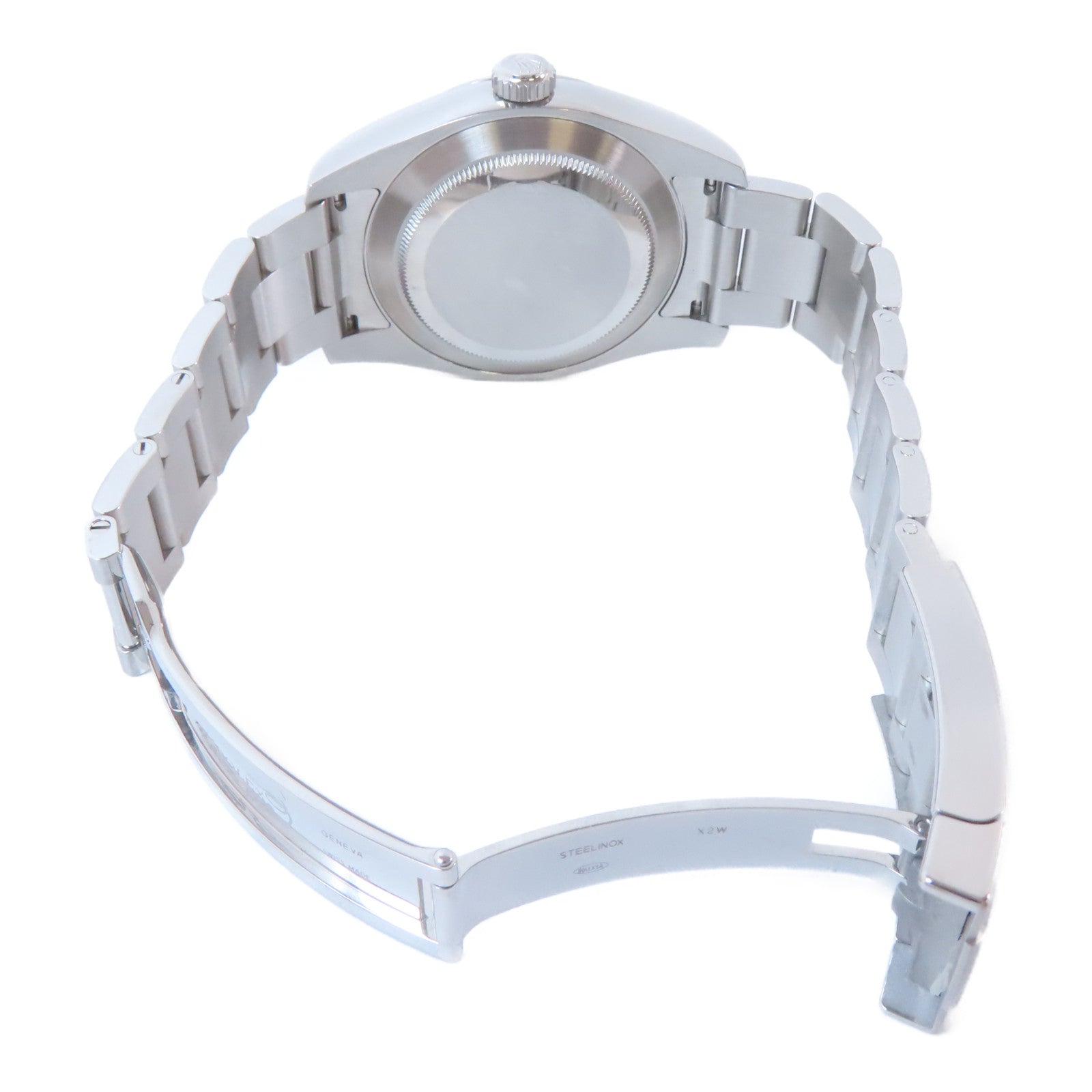 ROLEX Air King不鏽鋼手錶自動機芯黑色