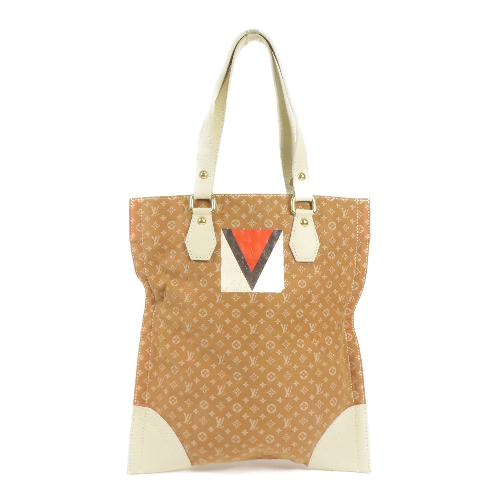 LOUIS VUITTON LV GHW Tote Bag M40022 Monogram Mini Beige