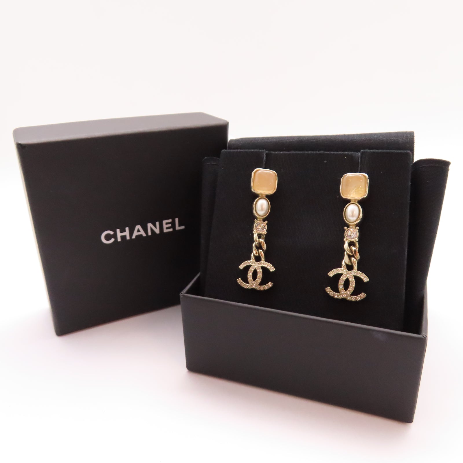 CHANEL 【激減優惠】金屬Earring耳環金色