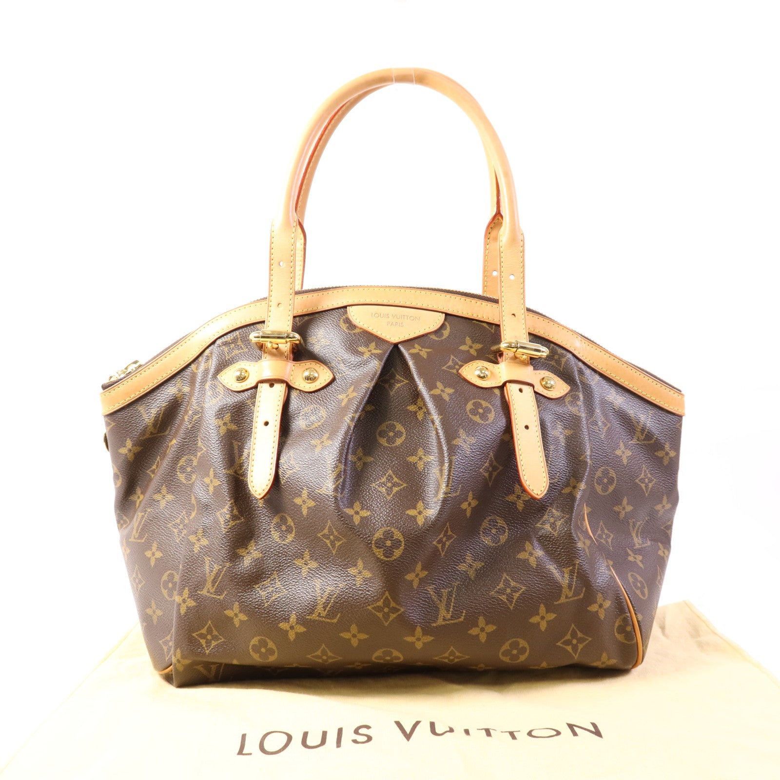 LOUIS VUITTON Monogram Tivoli GM金扣肩背袋