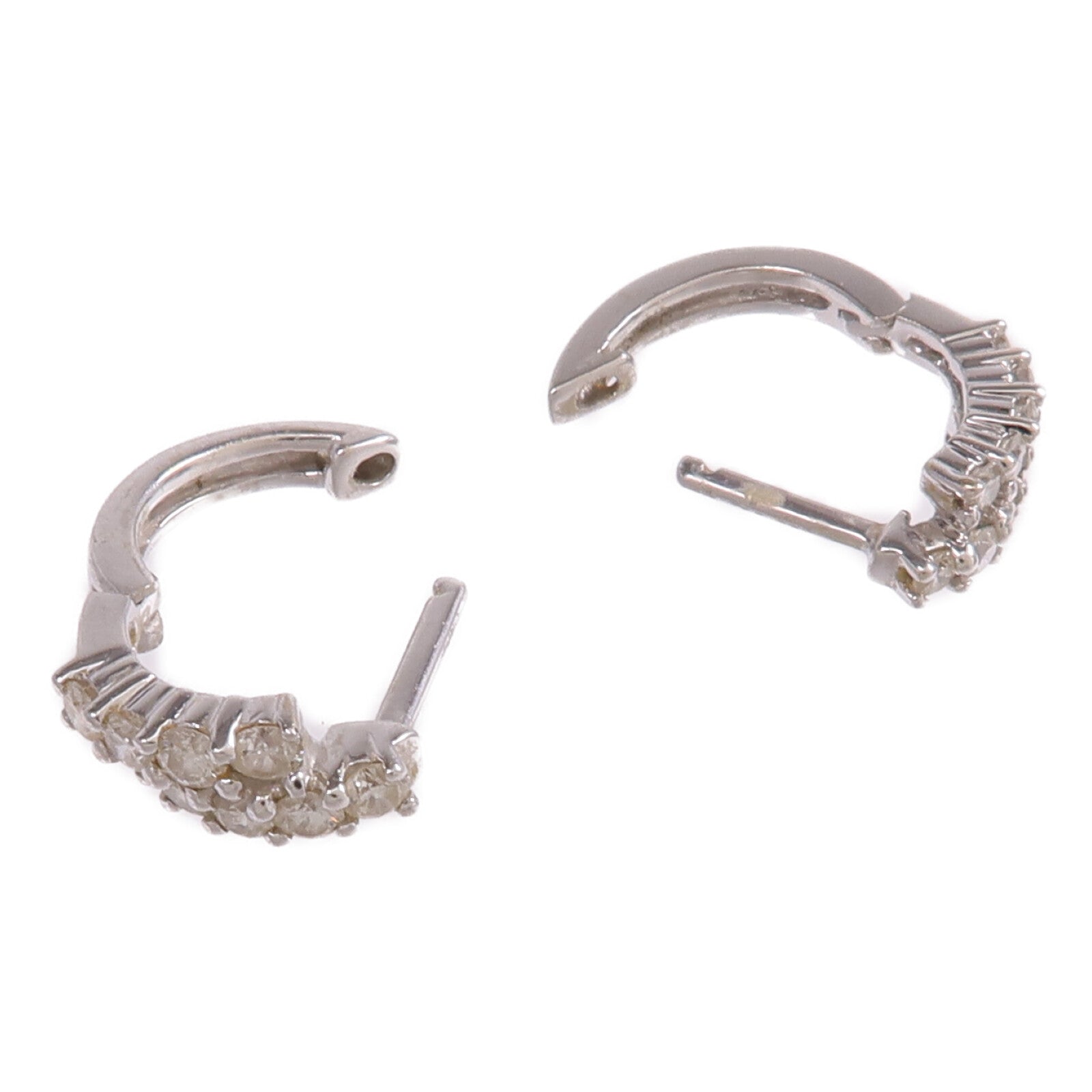 JEWELRY 18K白金Diamond Earrings鑽石耳環