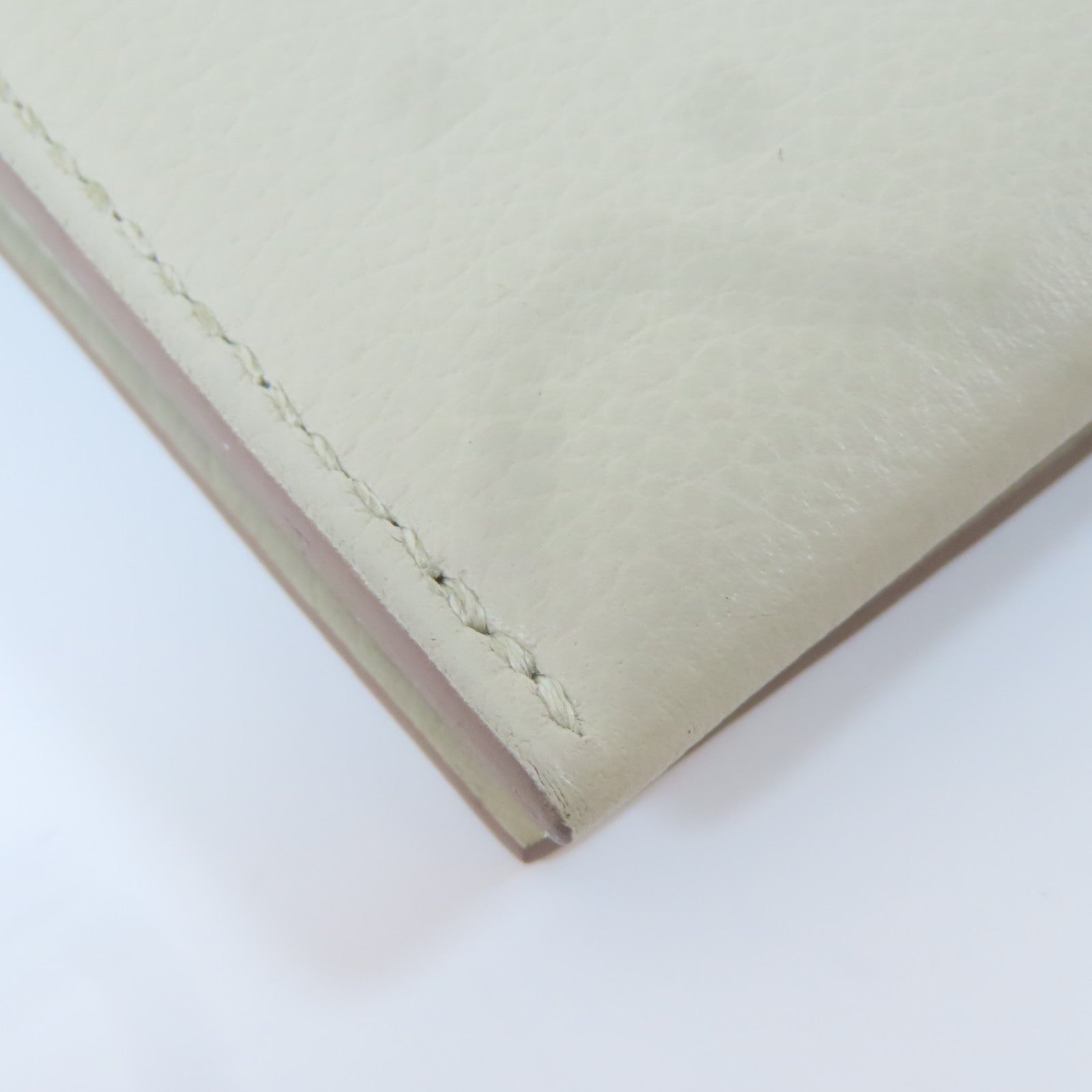 HERMES 【激減優惠】Evercolor皮革R.M.S Toutenmain Wallet銀扣錢包Beton灰色