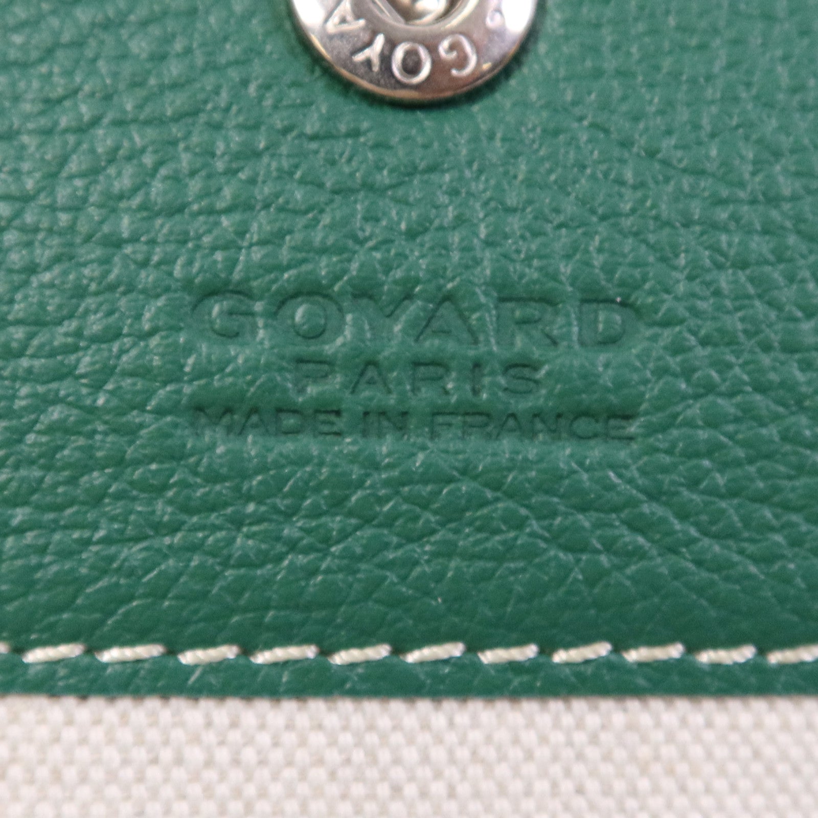GOYARD 塗層帆布Saint Louis PM銀扣手挽袋