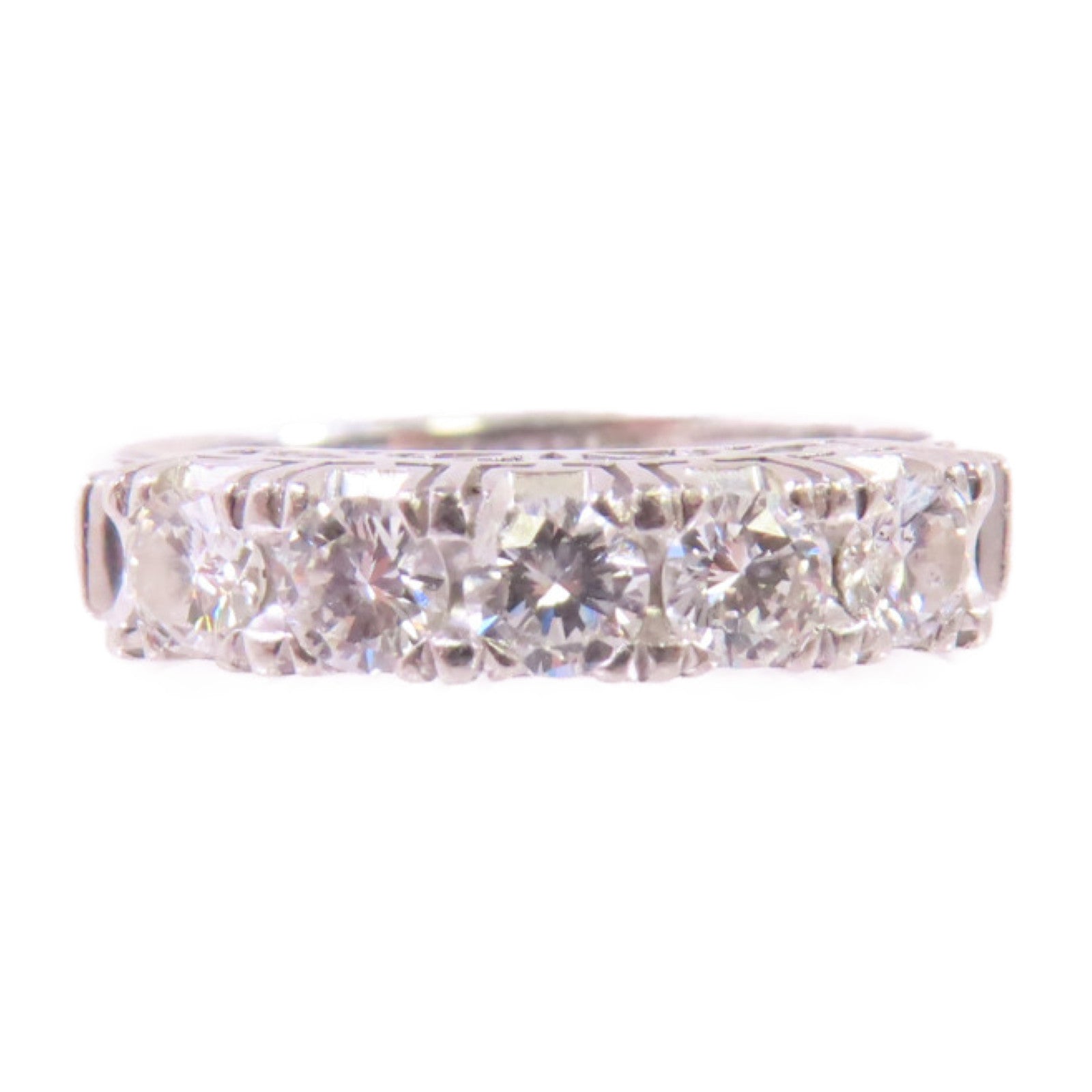 Jewelry Diamond Ring US#8.75 Platinum