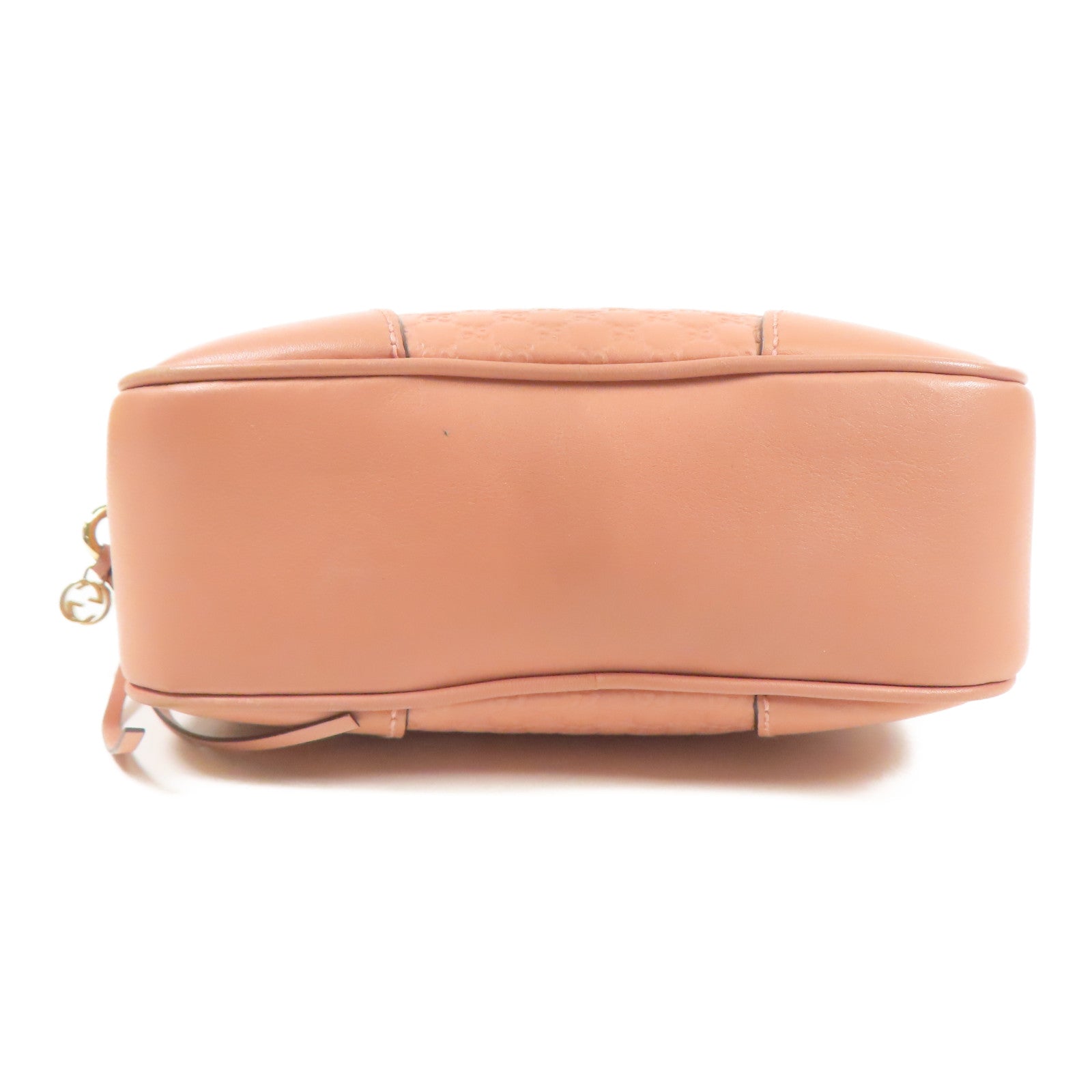 GUCCI 皮革Shoulder Bag金扣肩背袋