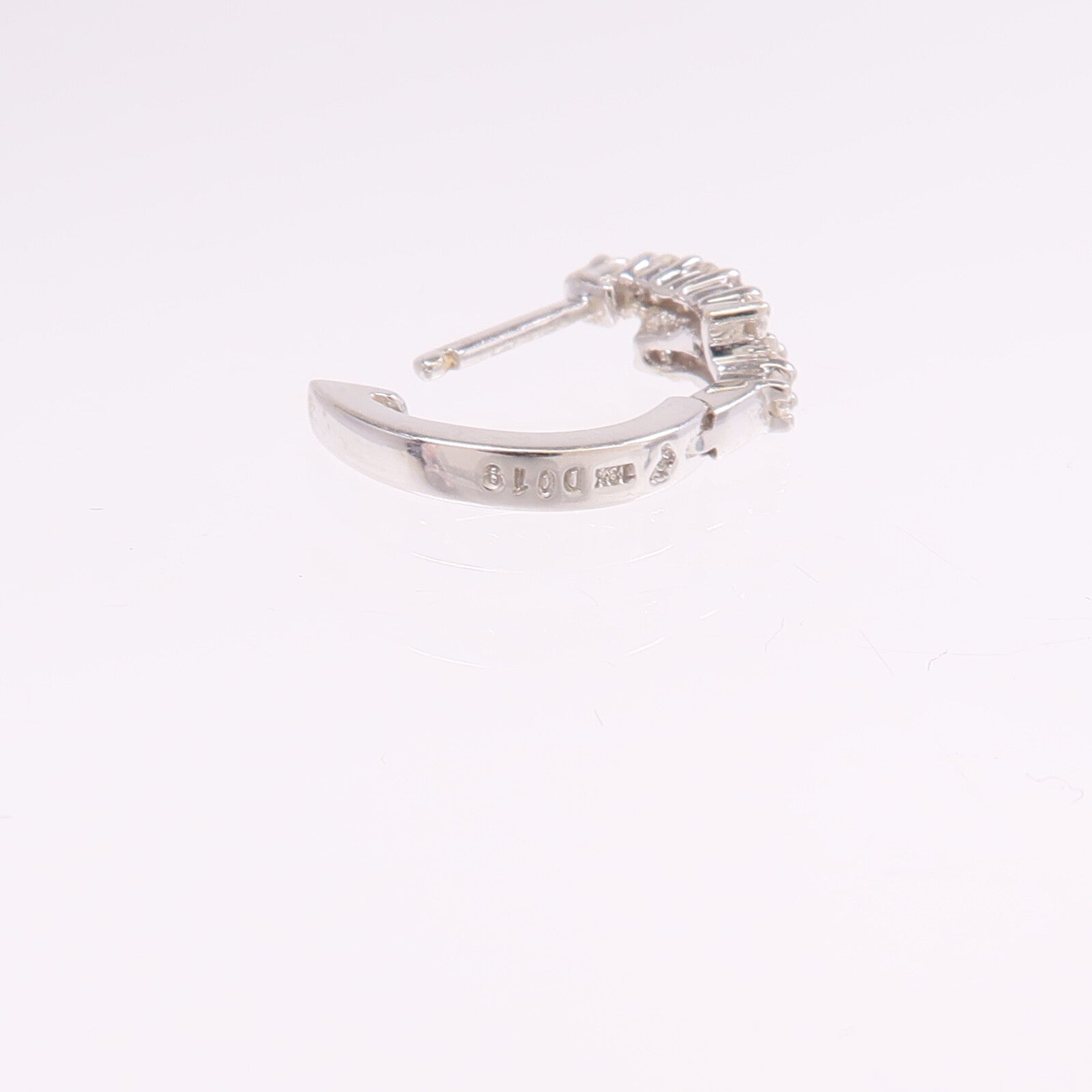 JEWELRY 18K白金Diamond Earrings鑽石耳環