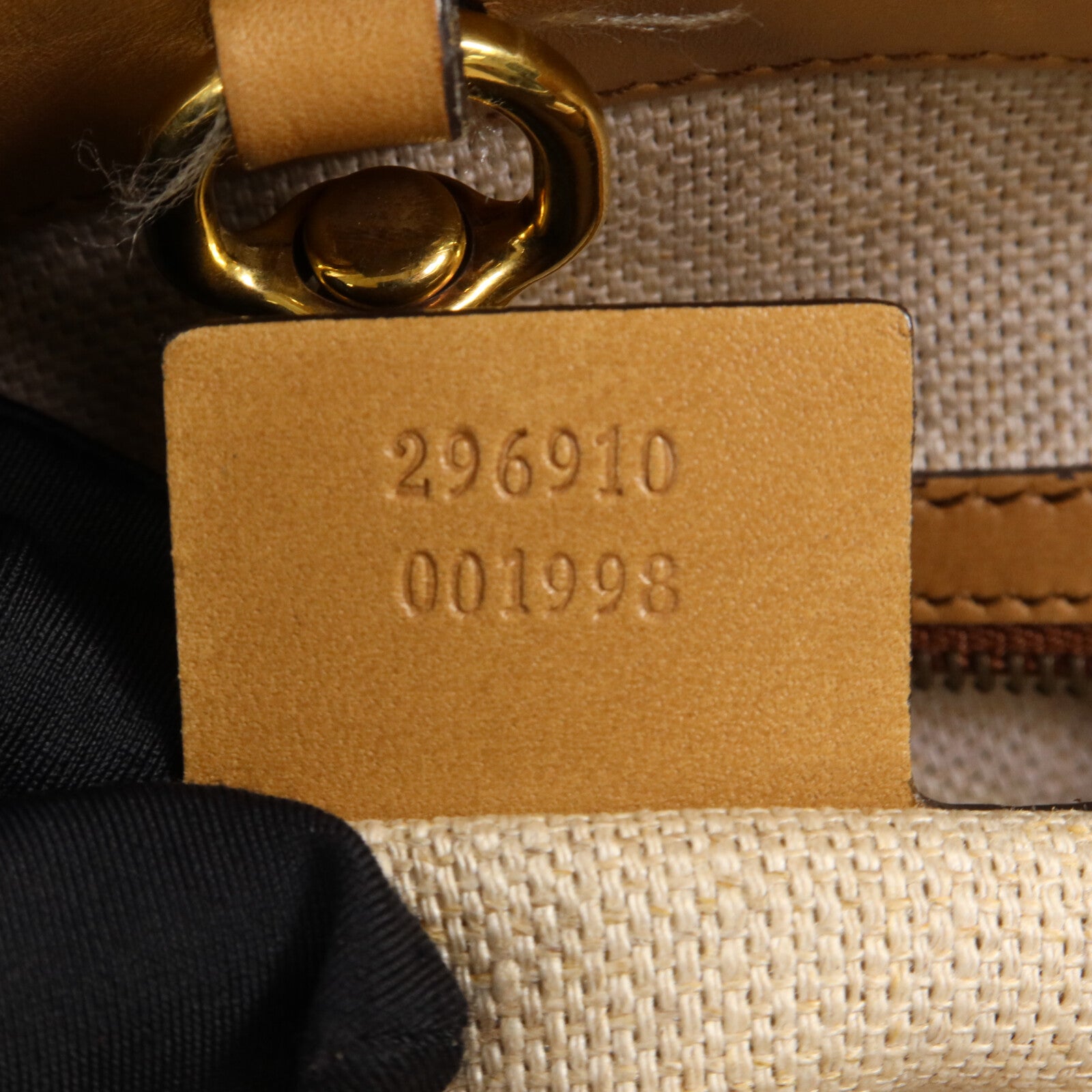 GUCCI 牛皮皮革Microguccissima Brogue Duilio Tote手挽袋