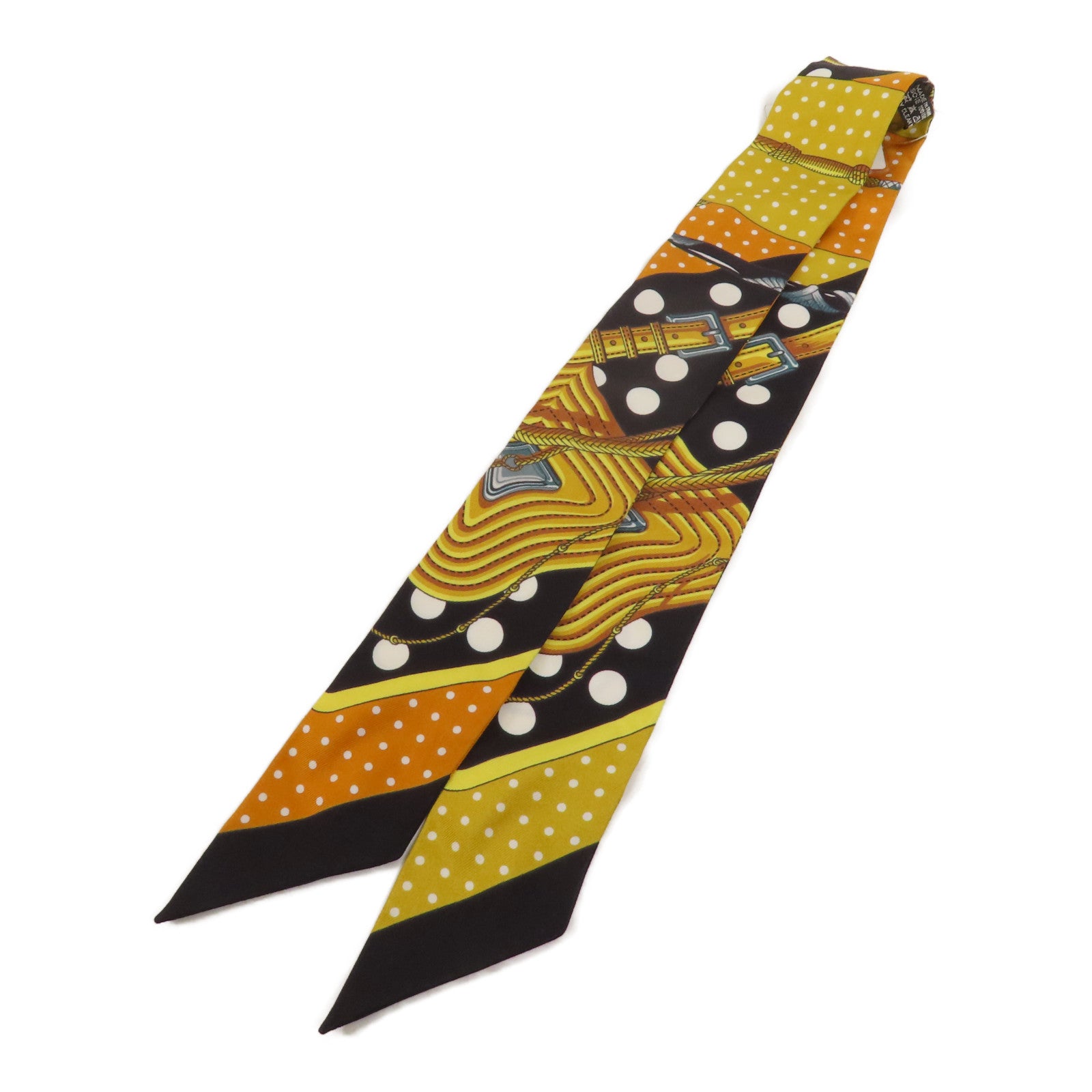 HERMES 絲質Twilly絲巾