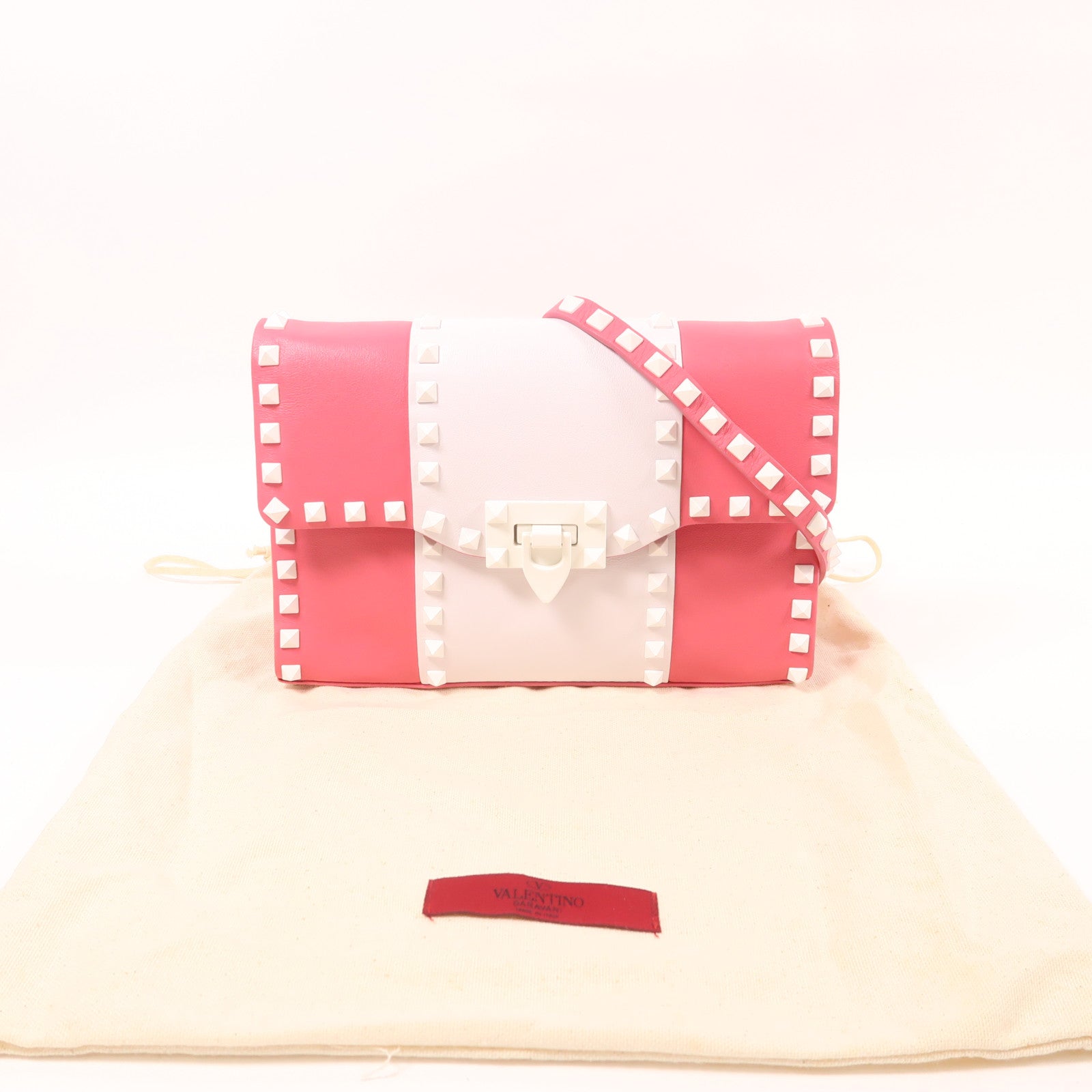 Valentino 牛皮皮革Shoulder Bag肩背袋