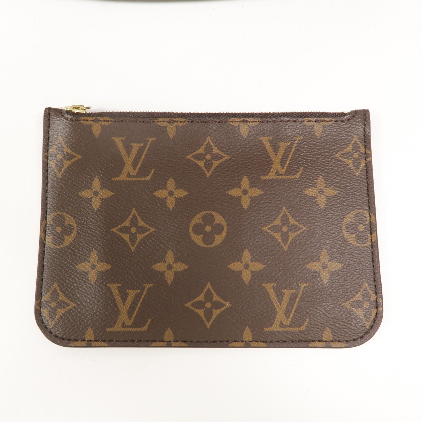 LOUIS VUITTON Monogram Reverse Loop Hobo金扣手挽肩背兩用袋棕色